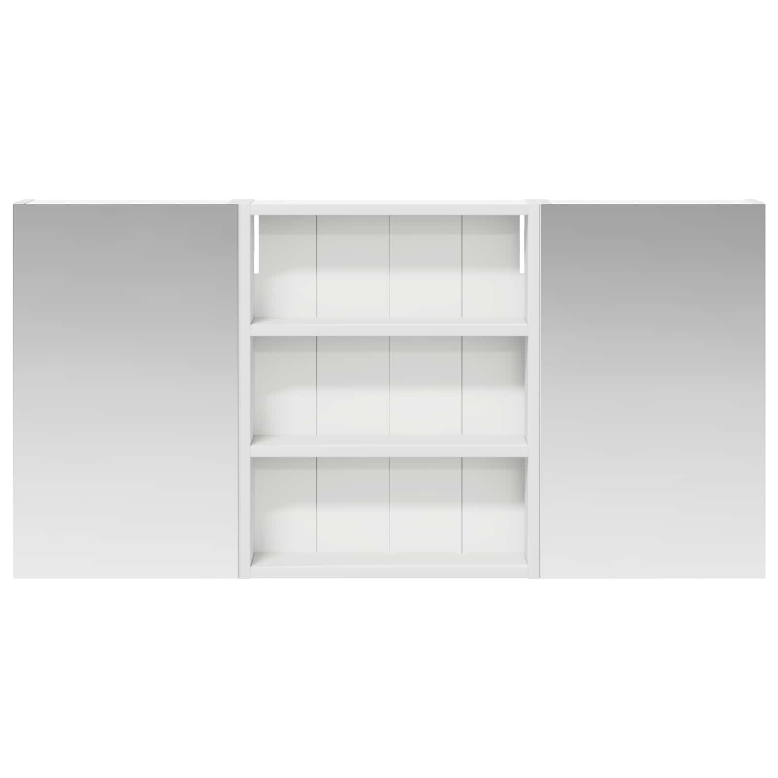 Vonios spintos komplektas su lentyna 3 pcs 100 x 10,5 x 50 cm