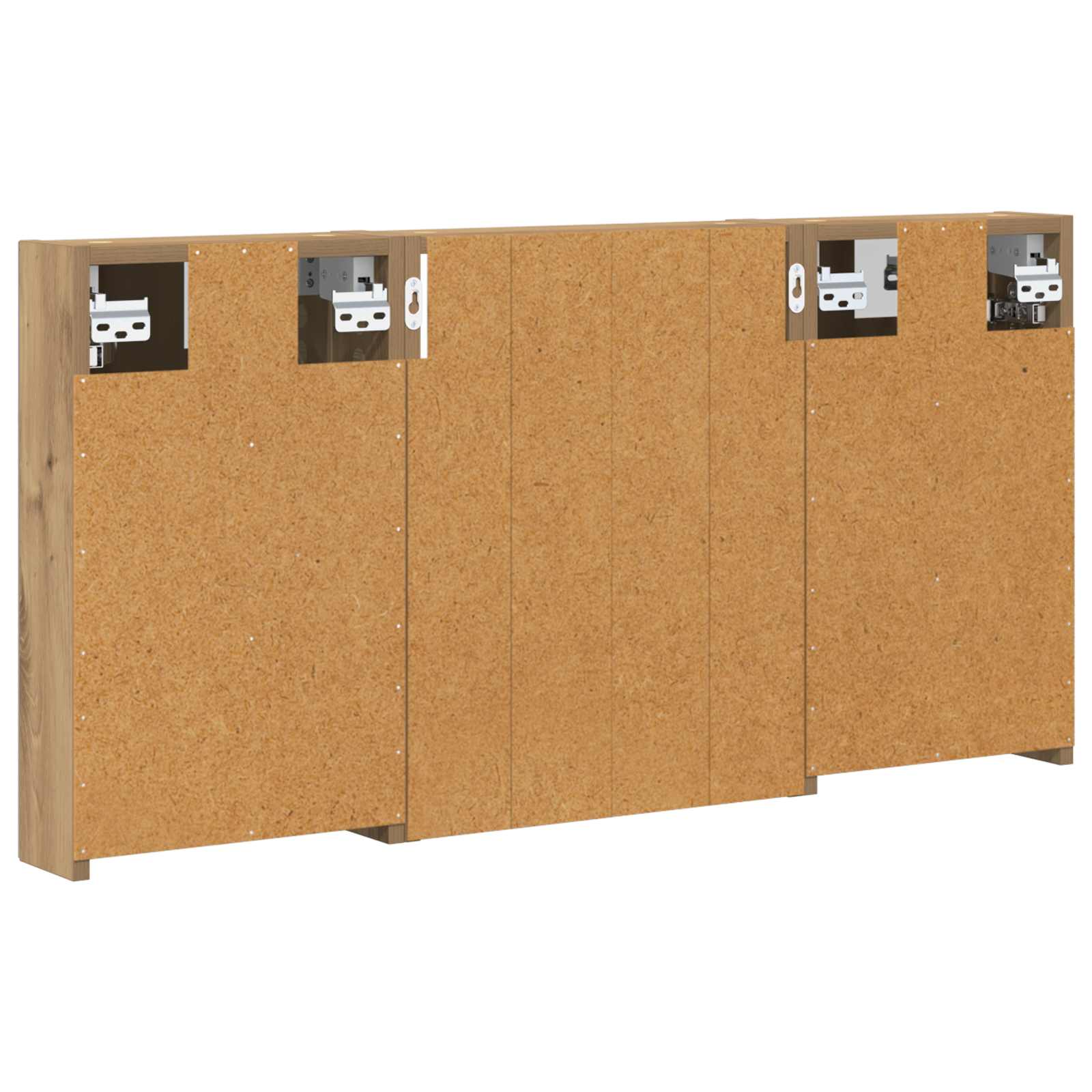 Vonios spintos komplektas su lentyna 3 pcs 100 x 10,5 x 50 cm