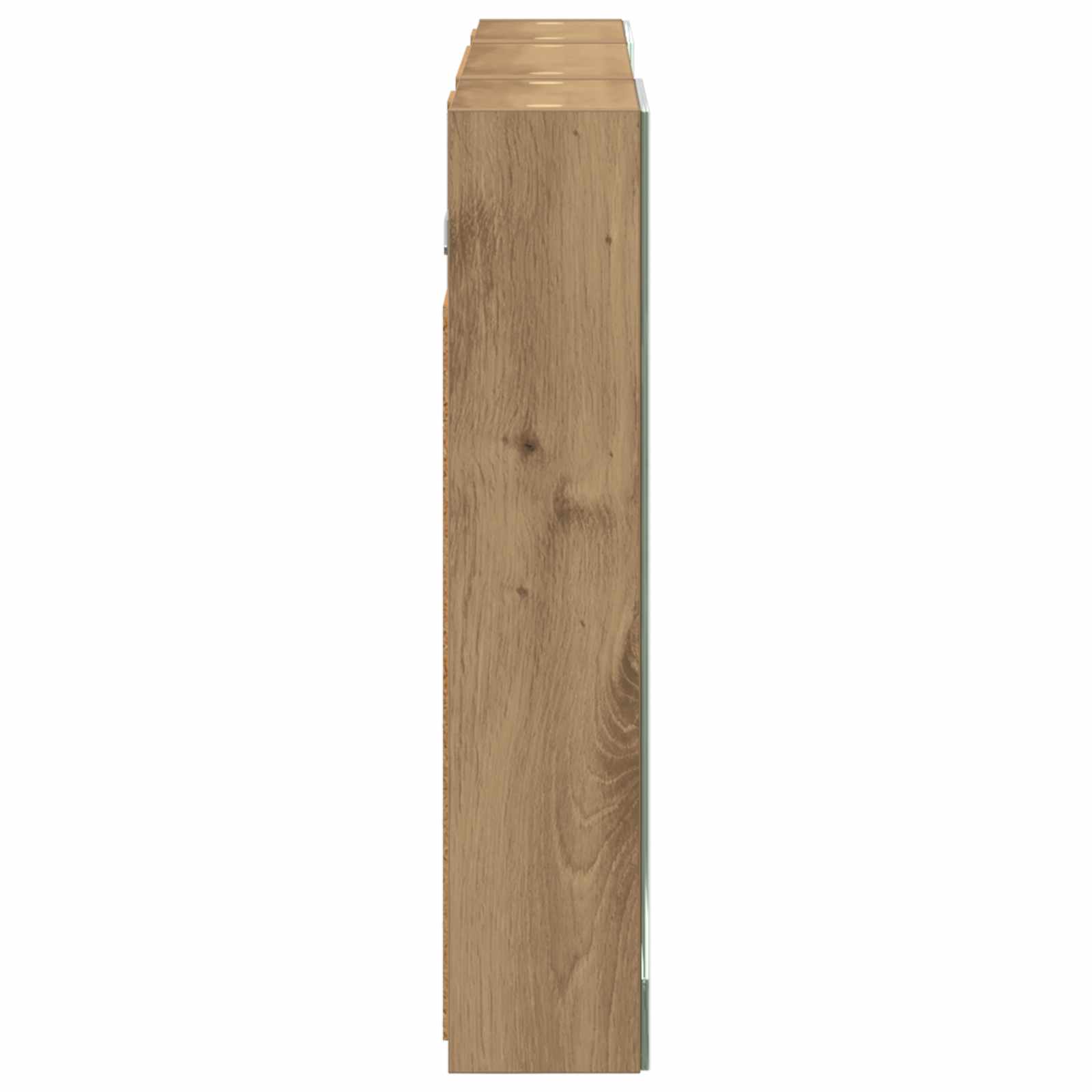Vonios spintos komplektas su lentyna 3 pcs 100 x 10,5 x 50 cm