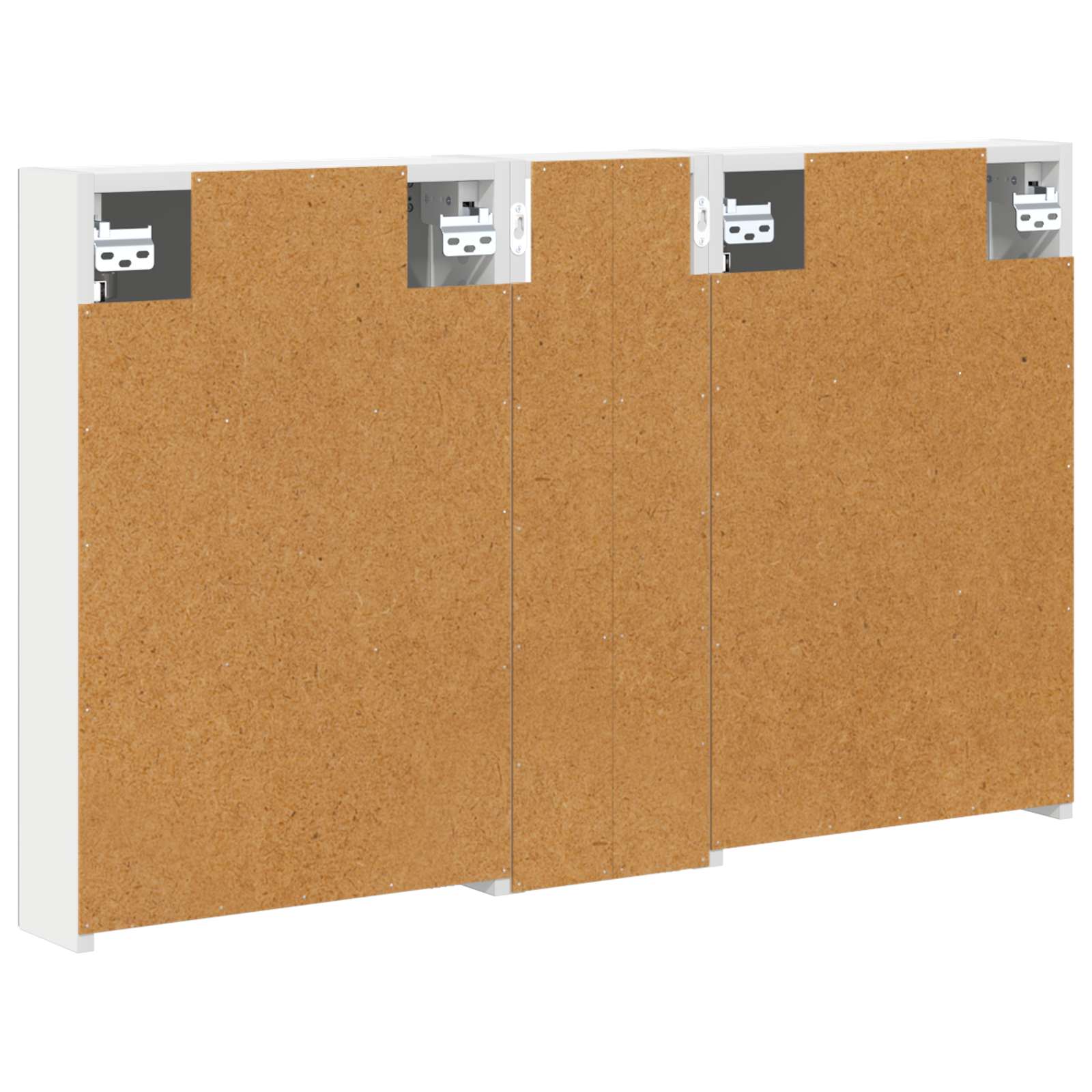 Vonios spintos komplektas su lentyna 3 pcs 100 x 10,5 x 60,5 cm