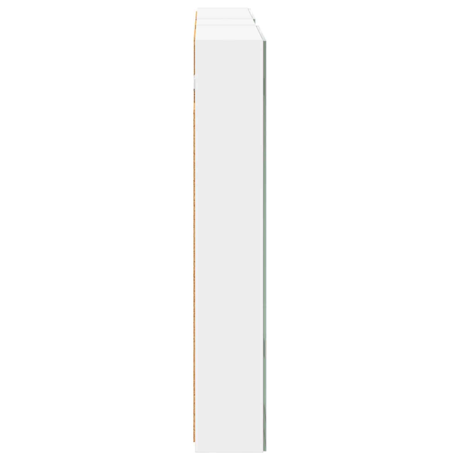 Vonios spintos komplektas su lentyna 3 pcs 100 x 10,5 x 60,5 cm