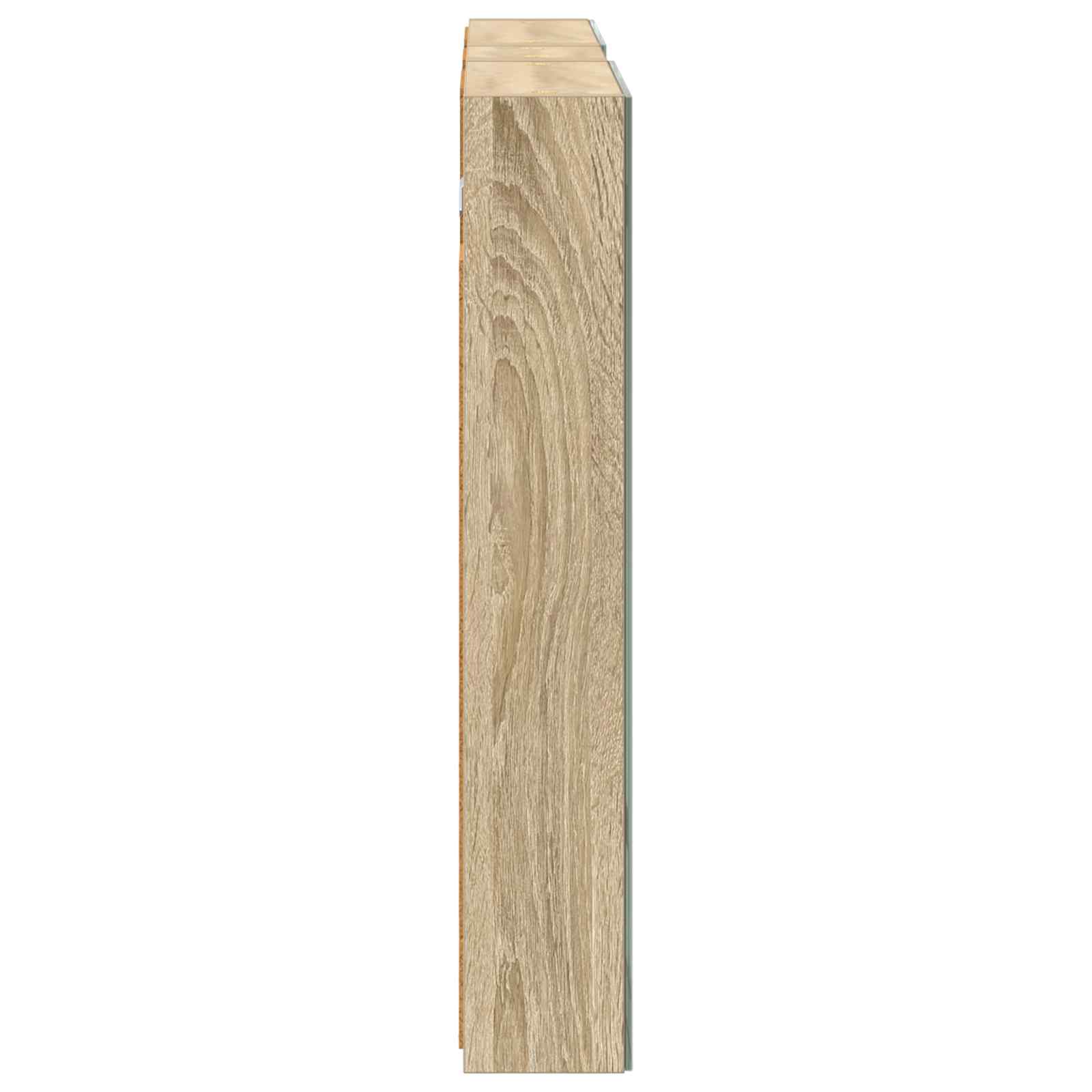 Vonios spintos komplektas 3 vnt. 100 x 10,5 x 60,5 cm