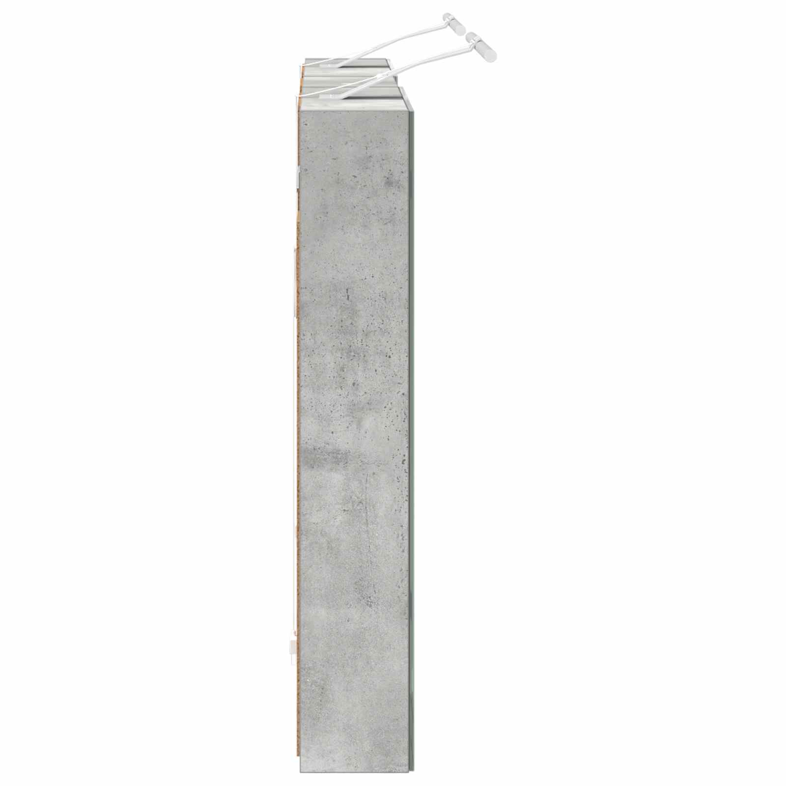 Vonios spintos komplektas su lentyna 3 pcs 100 x 10,5 x 60,5 cm
