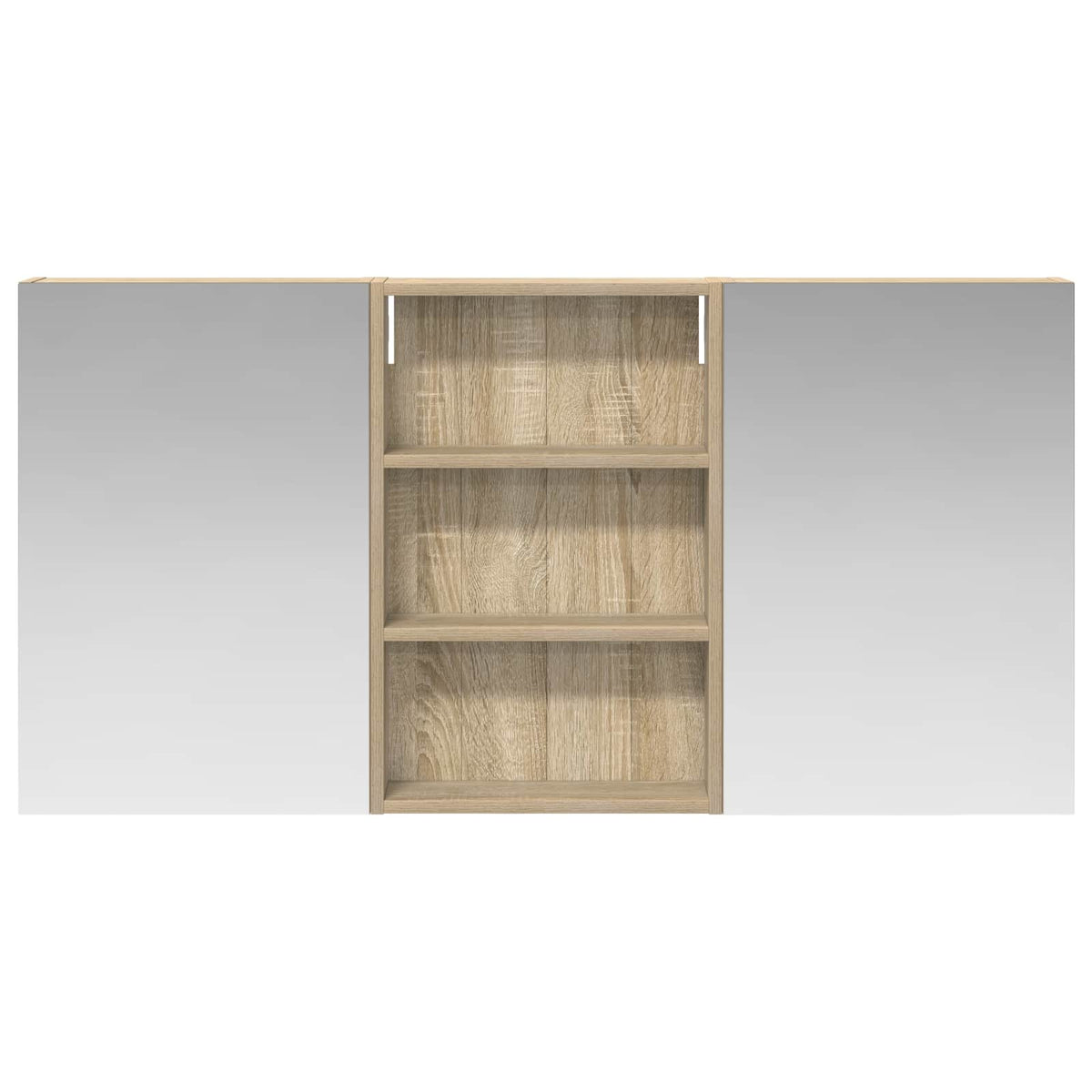 Vonios spintos komplektas 3 vnt. 120 x 10,5 x 60,5 cm