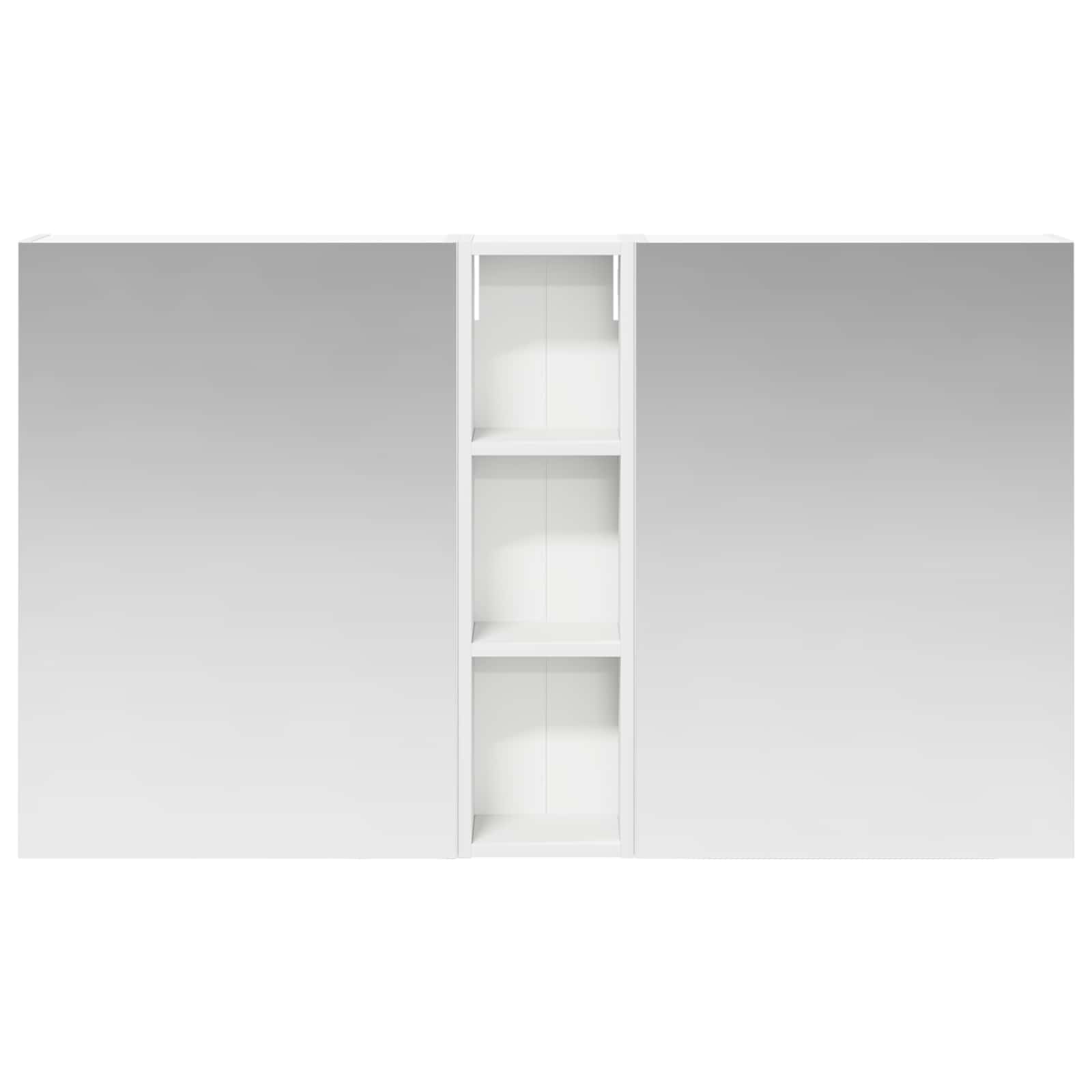 Vonios spintos komplektas su lentyna 3 pcs 120 x 14,5 x 70 cm