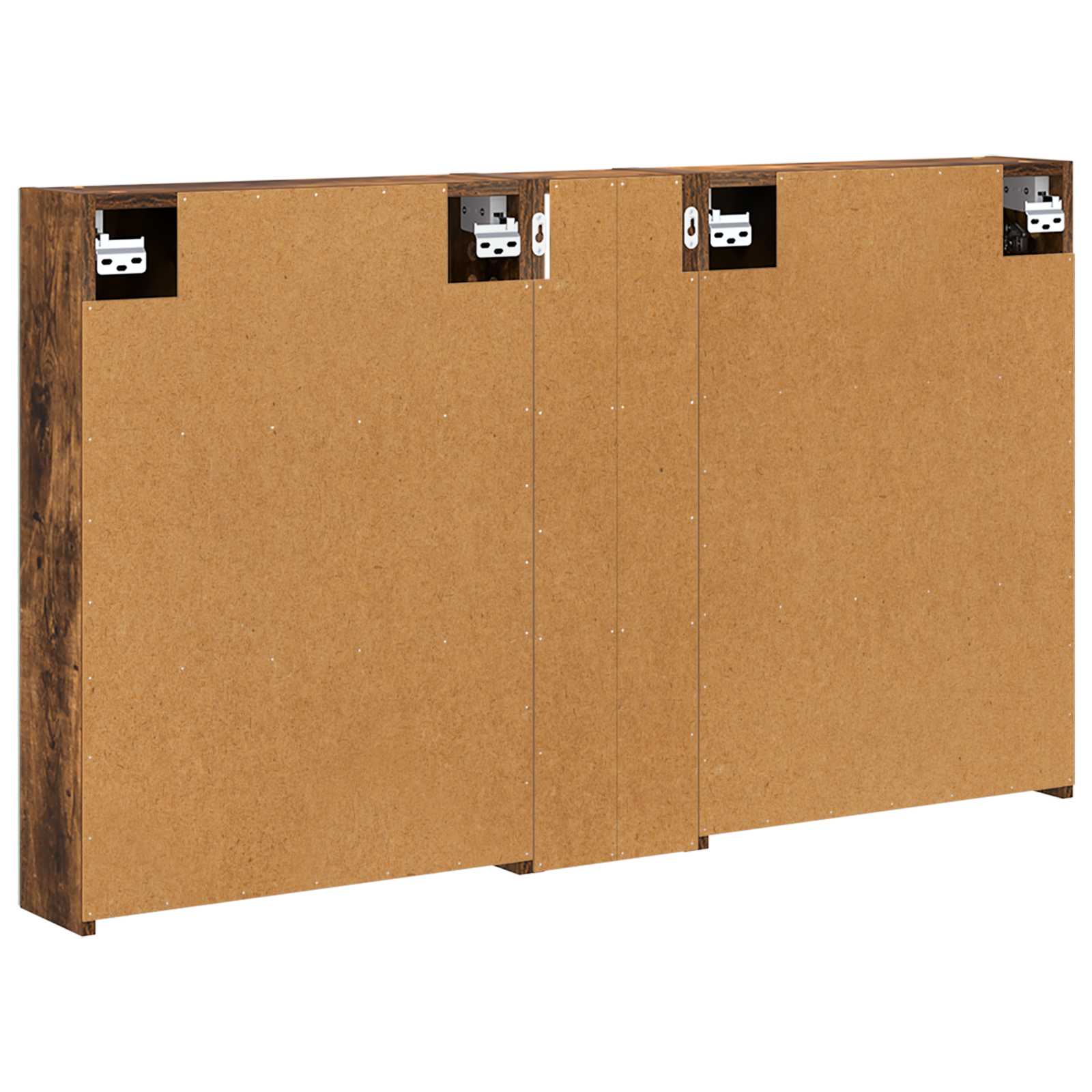 Vonios spintos komplektas su lentyna 3 pcs 120 x 14,5 x 70 cm