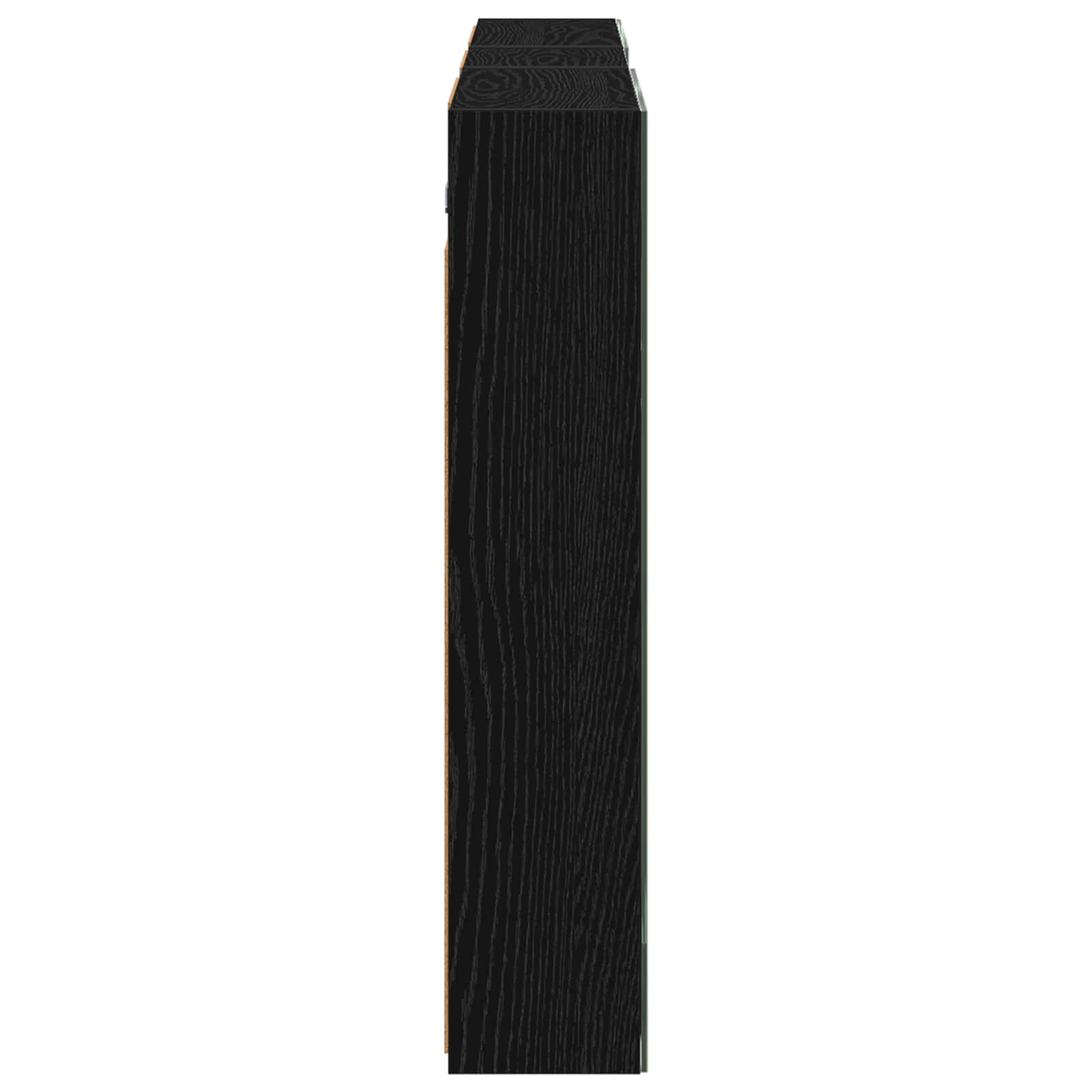 Vonios spintos komplektas su lentyna 3 pcs 130 x 14,5 x 70 cm