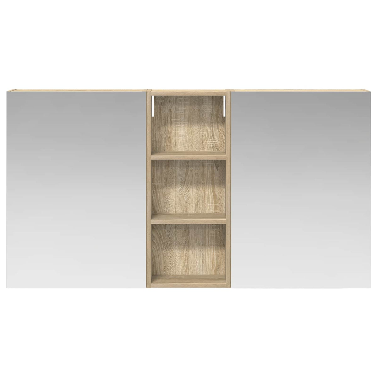 Vonios spintos komplektas 3 vnt. 130 x 14,5 x 70 cm