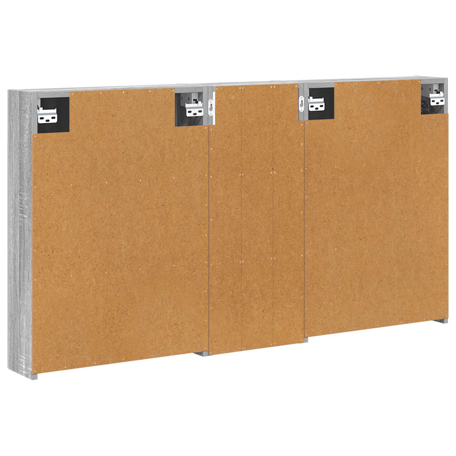 Vonios spintos komplektas 3 vnt. 130 x 14,5 x 70 cm