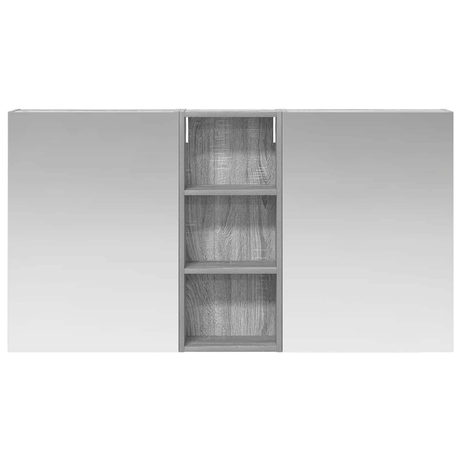 Vonios spintos komplektas 3 vnt. 130 x 14,5 x 70 cm