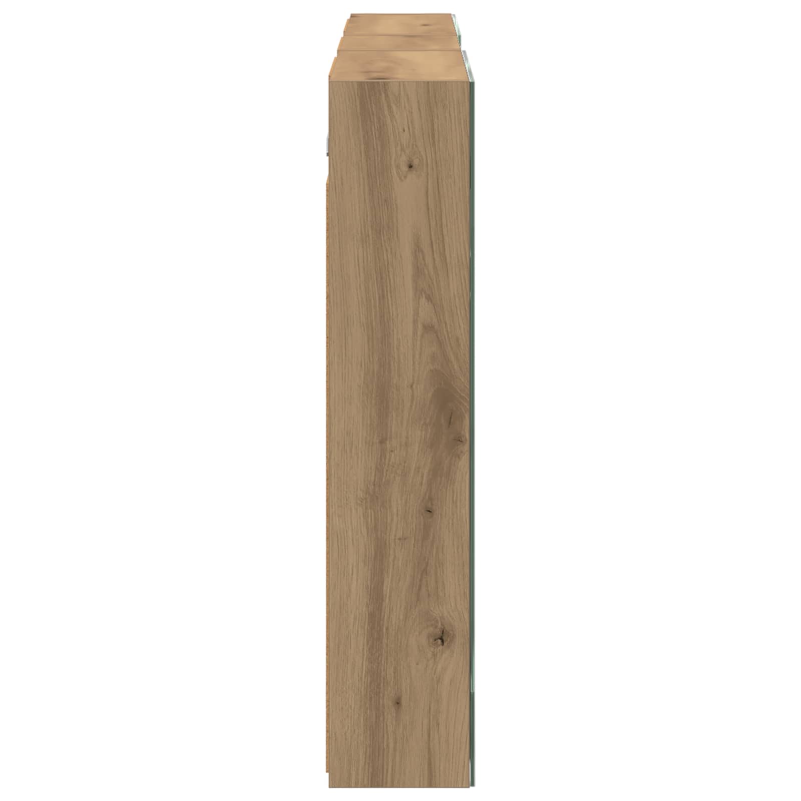 Vonios spintos komplektas su lentyna 3 pcs 130 x 14,5 x 70 cm