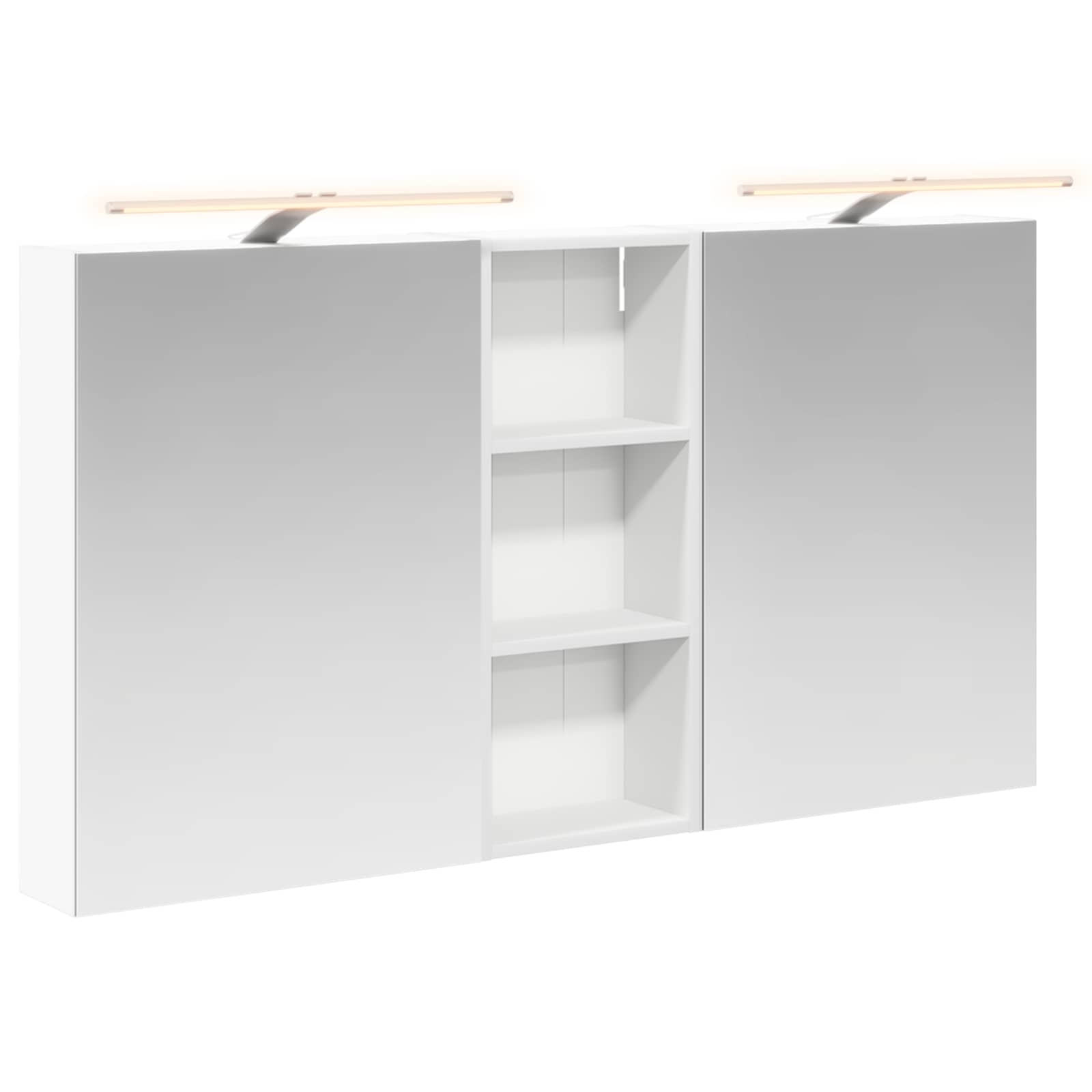 Vonios spintos komplektas 3 vnt. 130 x 14,5 x 70 cm