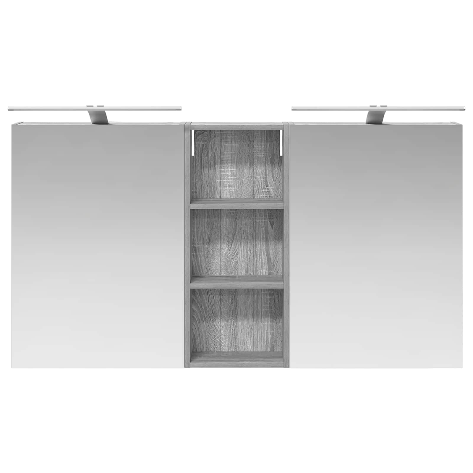 Vonios spintos komplektas 3 vnt. 130 x 14,5 x 70 cm