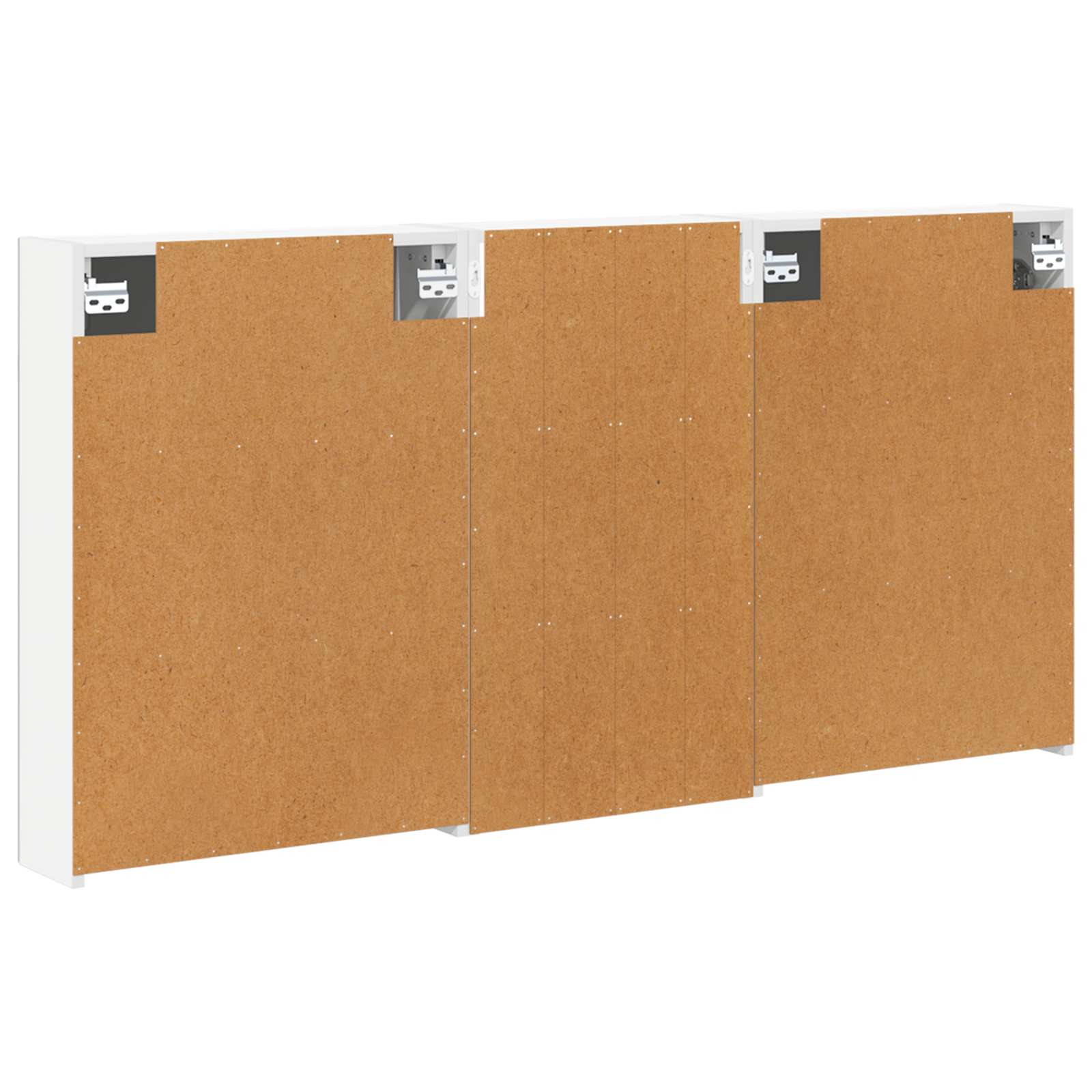 Vonios spintos komplektas su lentyna 3 pcs 140 x 14,5 x 70 cm
