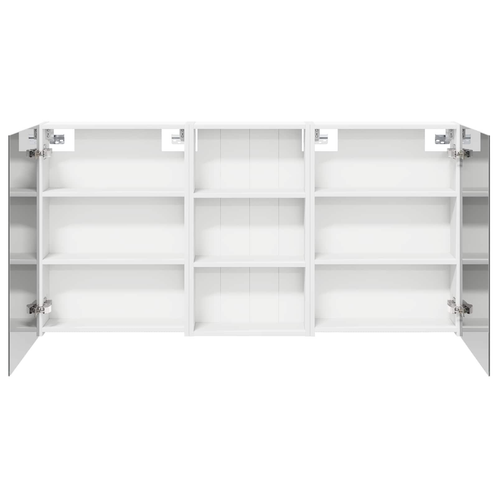 Vonios spintos komplektas su lentyna 3 pcs 140 x 14,5 x 70 cm