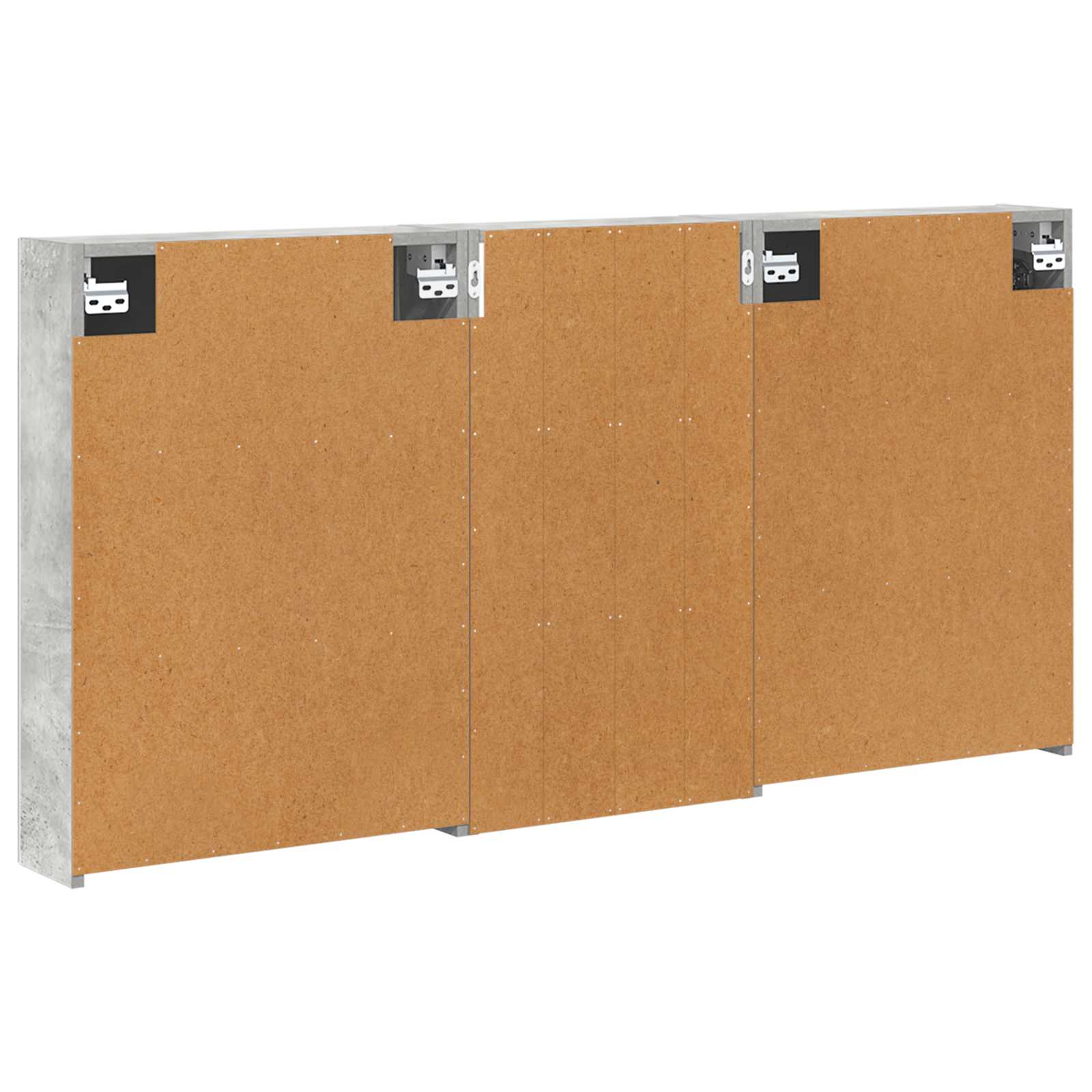 Vonios spintos komplektas 3 vnt. 140 x 14,5 x 70 cm