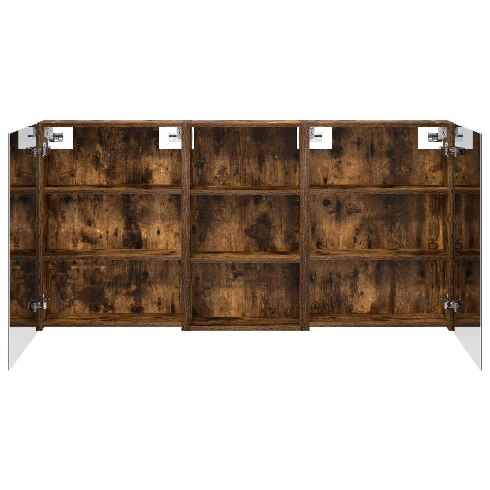 Vonios spintos komplektas su lentyna 3 pcs 140 x 14,5 x 70 cm