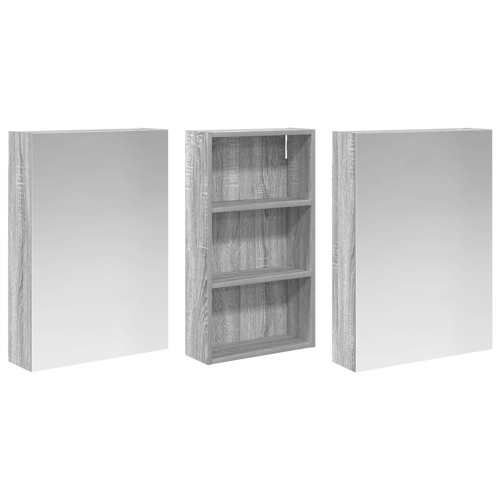 Vonios spintos komplektas 3 vnt. 140 x 14,5 x 70 cm