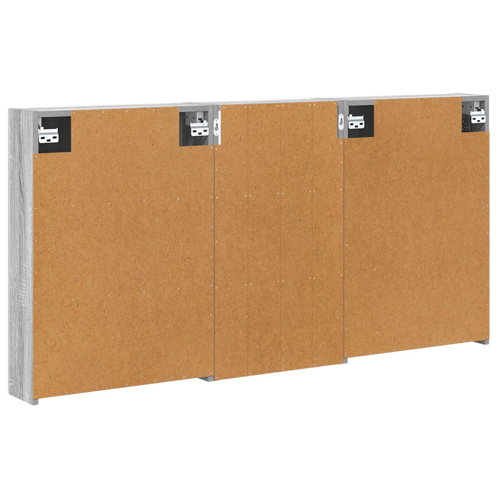 Vonios spintos komplektas 3 vnt. 140 x 14,5 x 70 cm