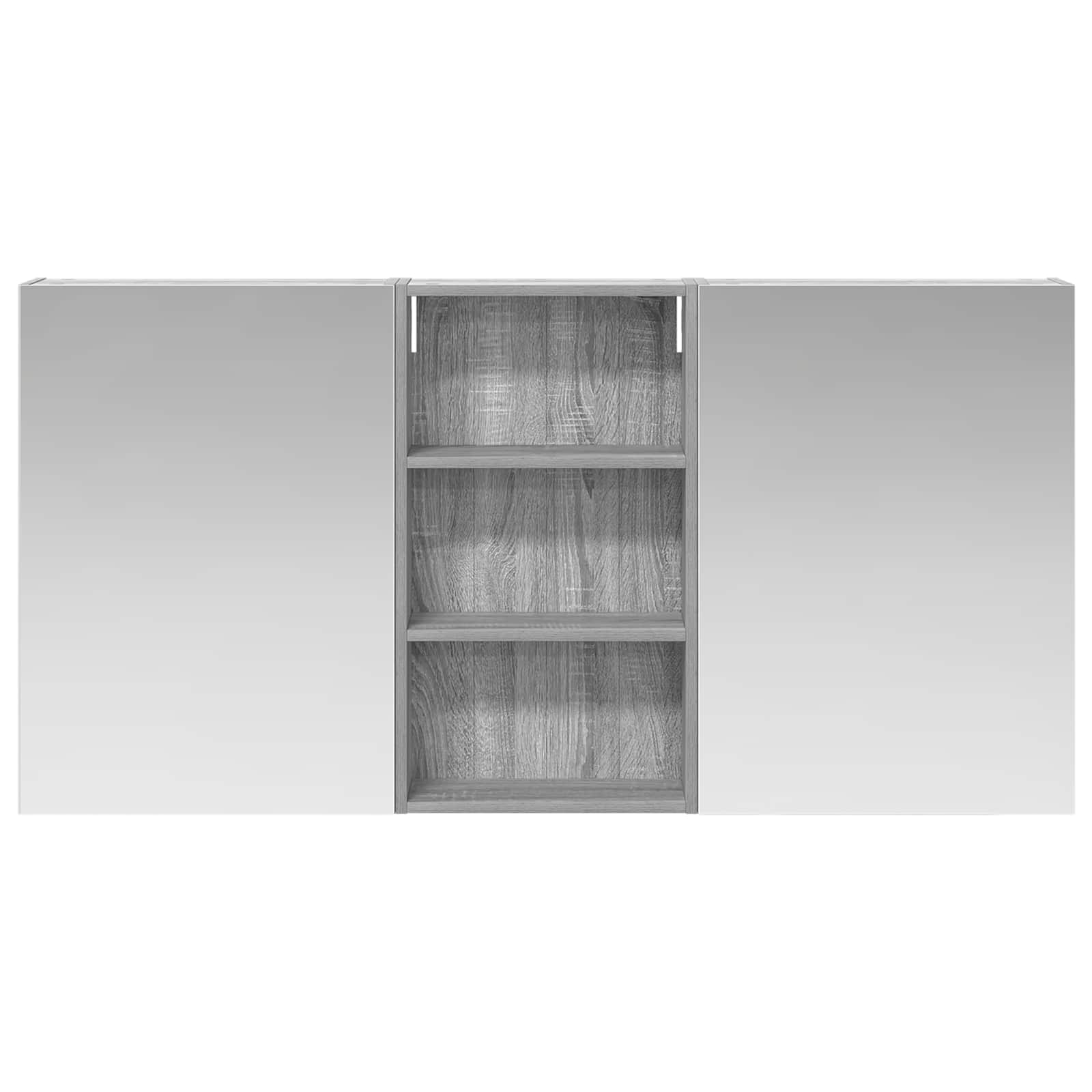 Vonios spintos komplektas 3 vnt. 140 x 14,5 x 70 cm