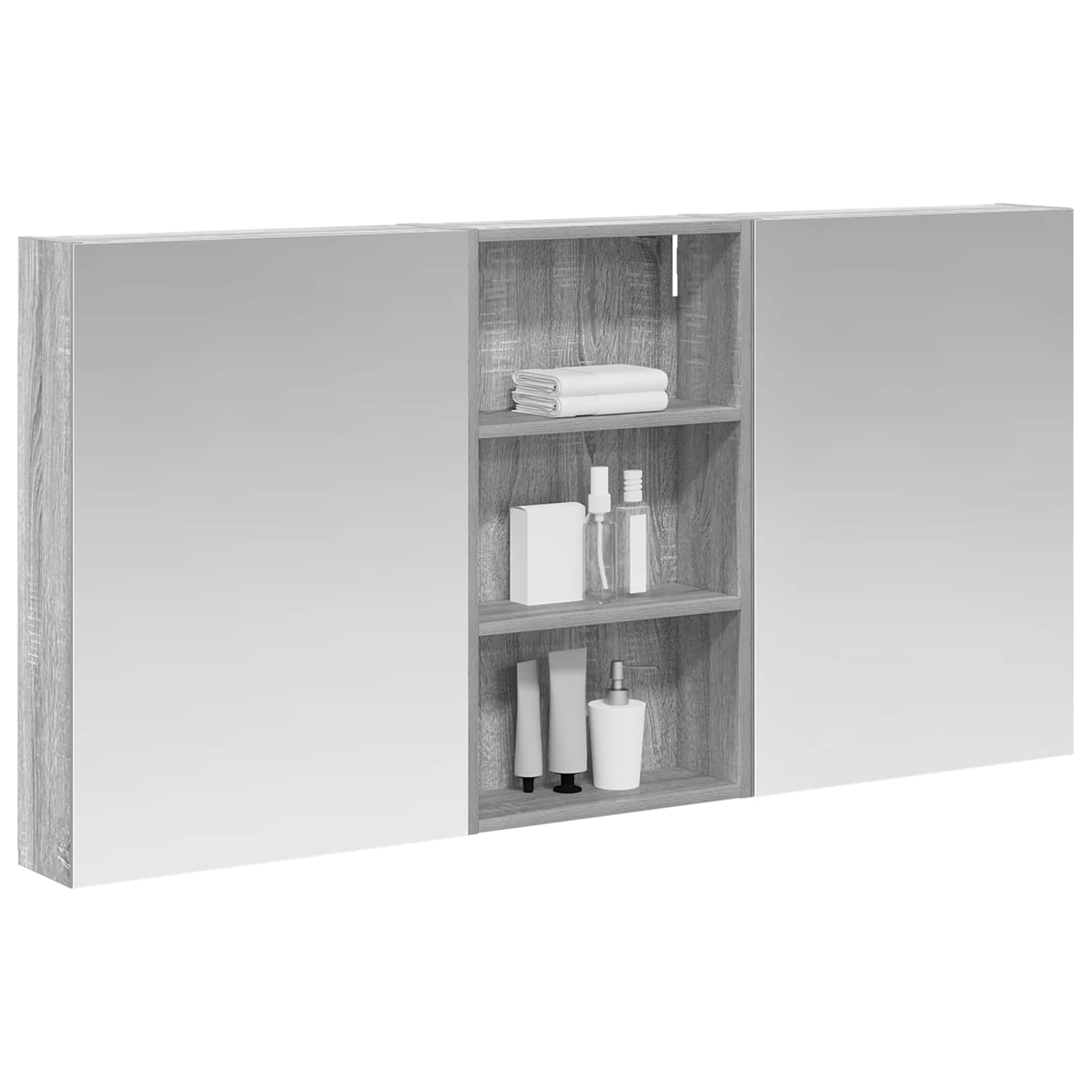 Vonios spintos komplektas 3 vnt. 140 x 14,5 x 70 cm