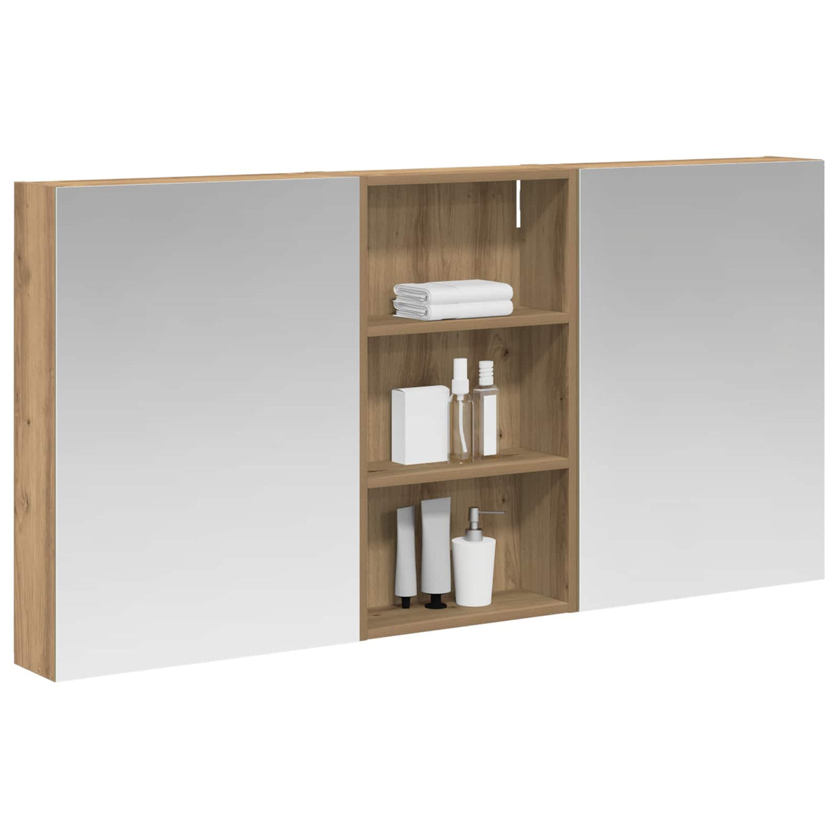 Vonios spintos komplektas 3 vnt. 140 x 14,5 x 70 cm
