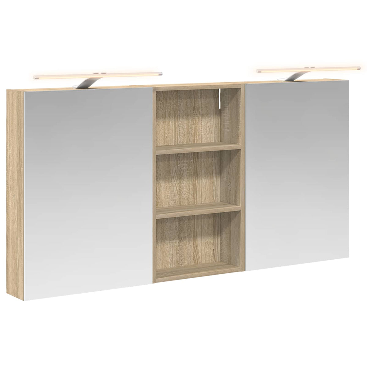Vonios spintos komplektas 3 vnt. 140 x 14,5 x 70 cm