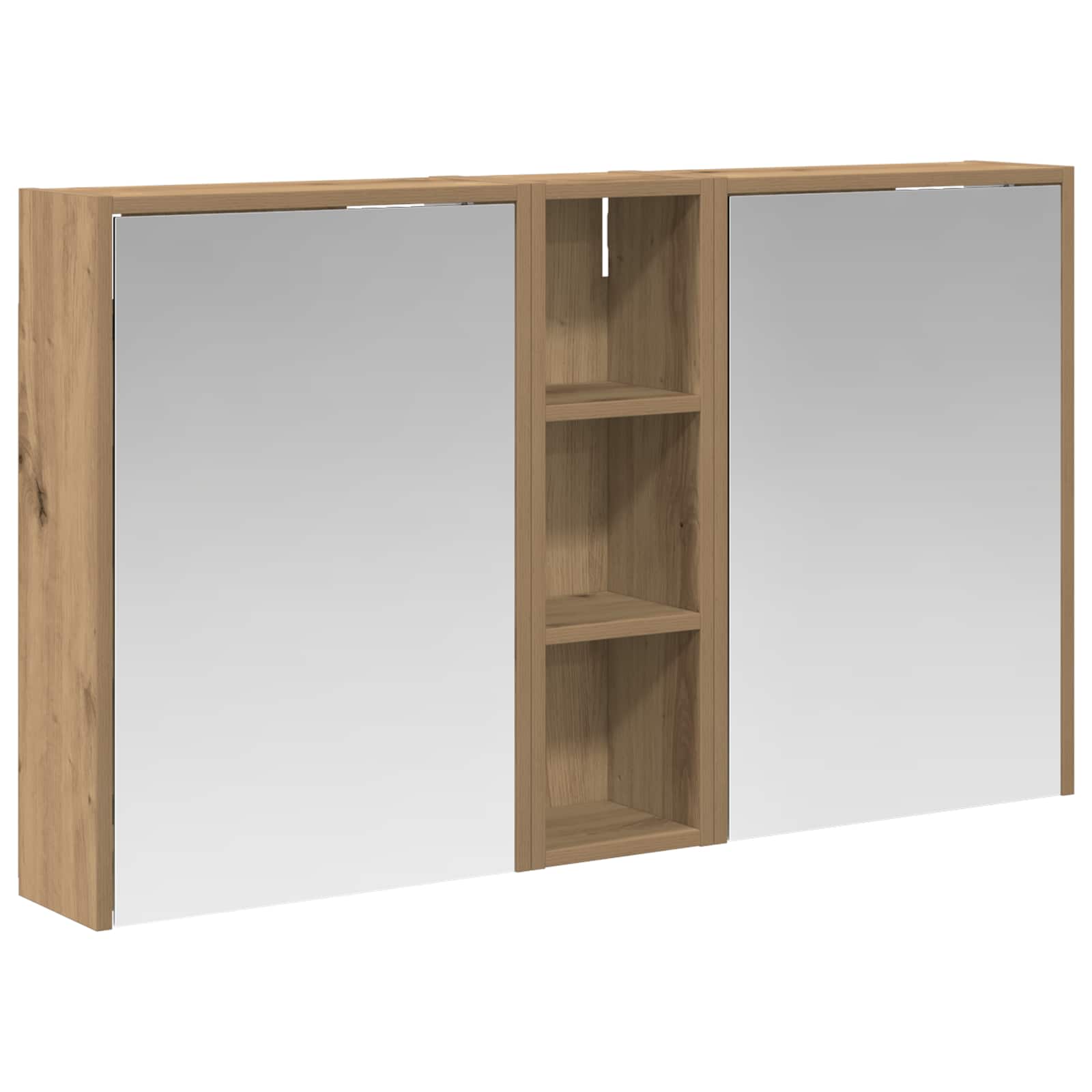 Vonios spintos komplektas 3 pcs 106 x 16 x 62,5 cm