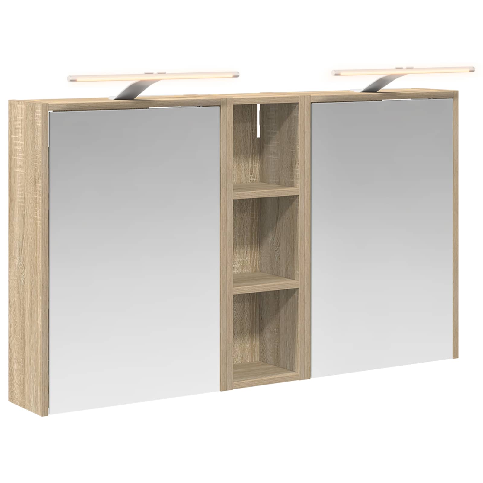 Vonios spintos komplektas 3 pcs 106 x 16 x 62,5 cm