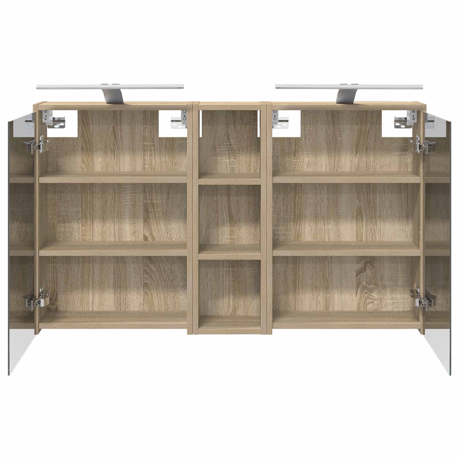 Vonios spintos komplektas 3 pcs 106 x 16 x 62,5 cm