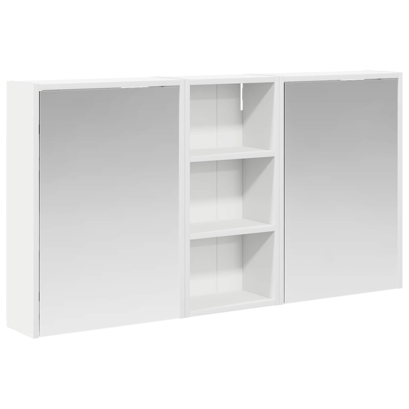Vonios spintos komplektas 3 vnt. 116 x 16 x 62,5 cm