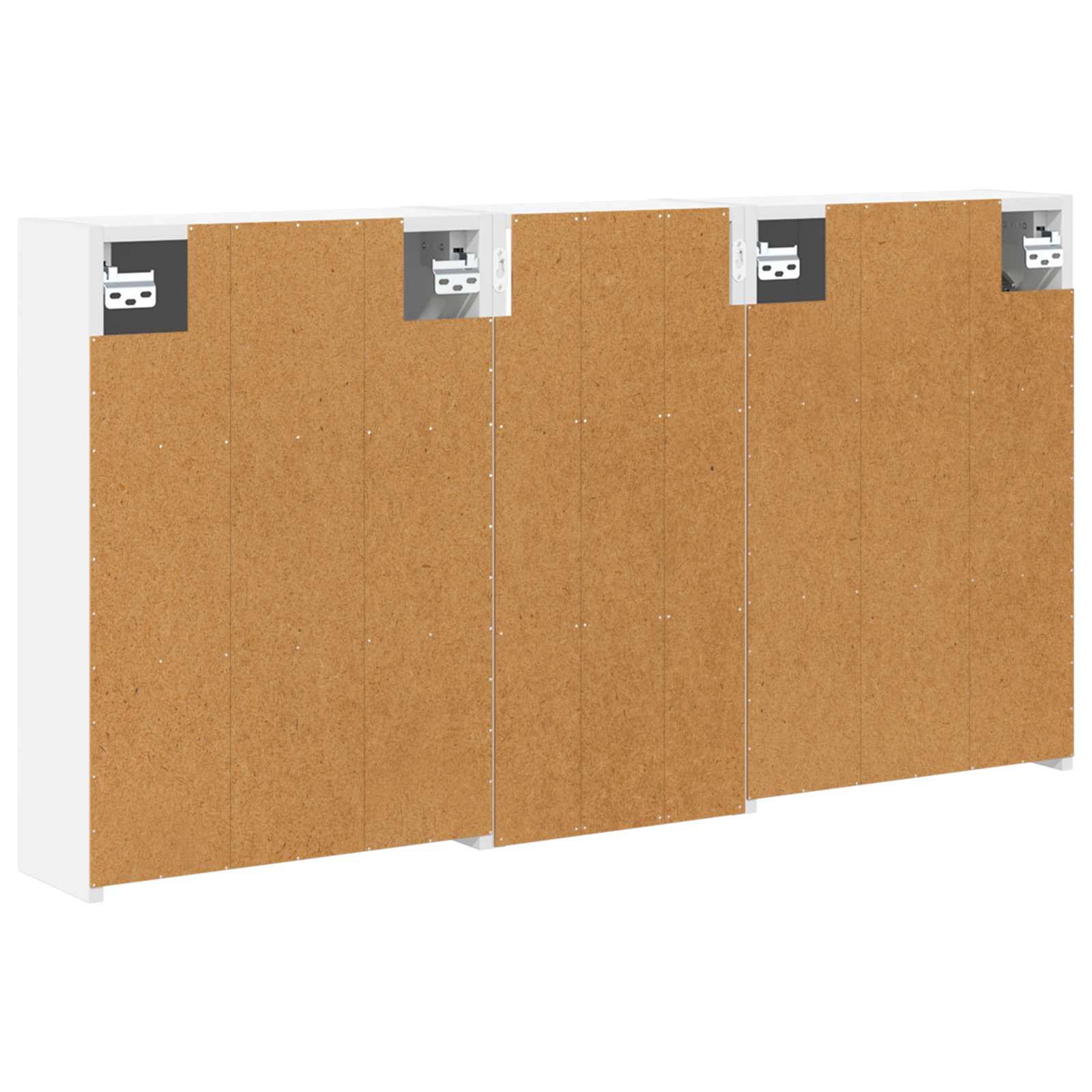 Vonios spintos komplektas 3 vnt. 116 x 16 x 62,5 cm