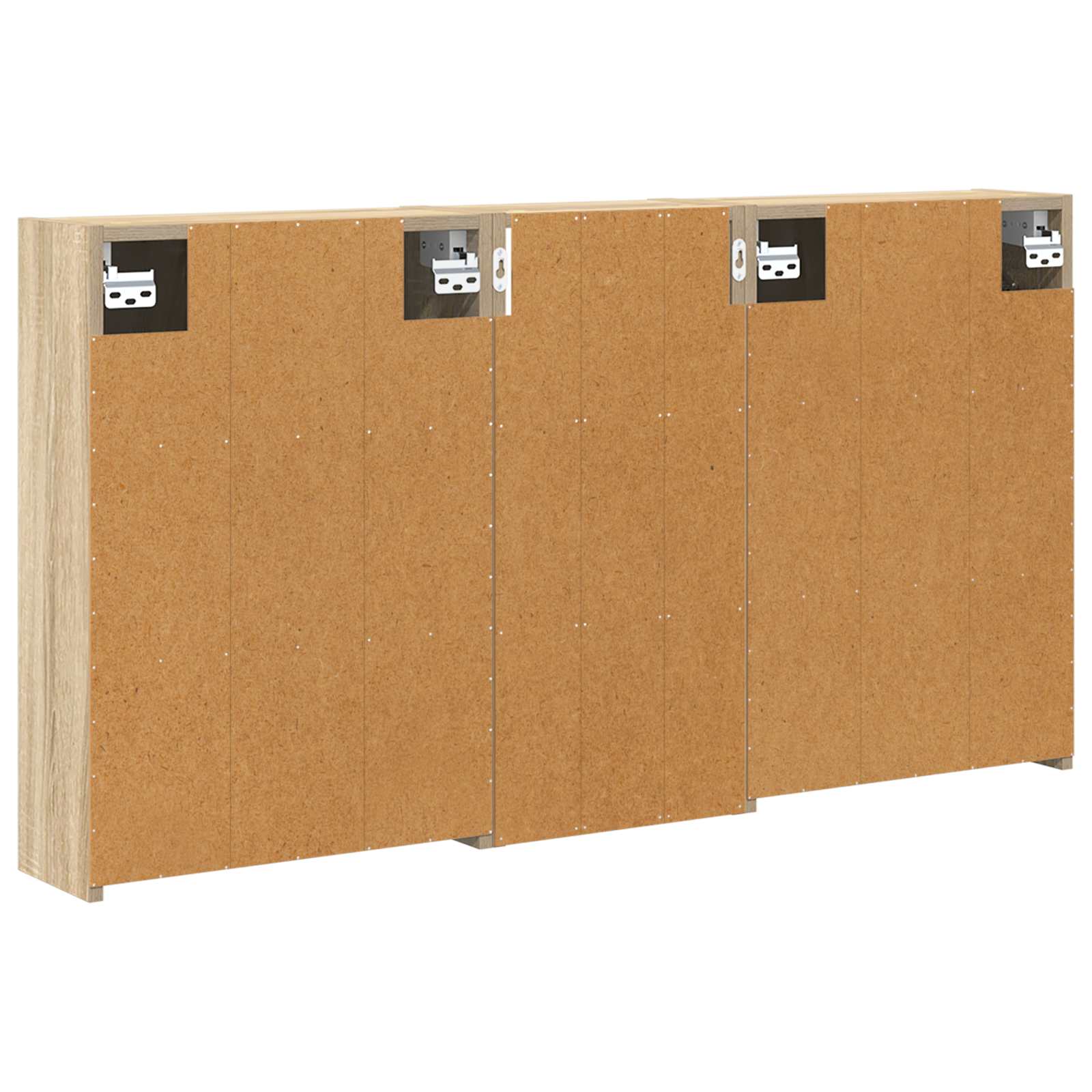 Vonios spintos komplektas 3 vnt. 116 x 16 x 62,5 cm