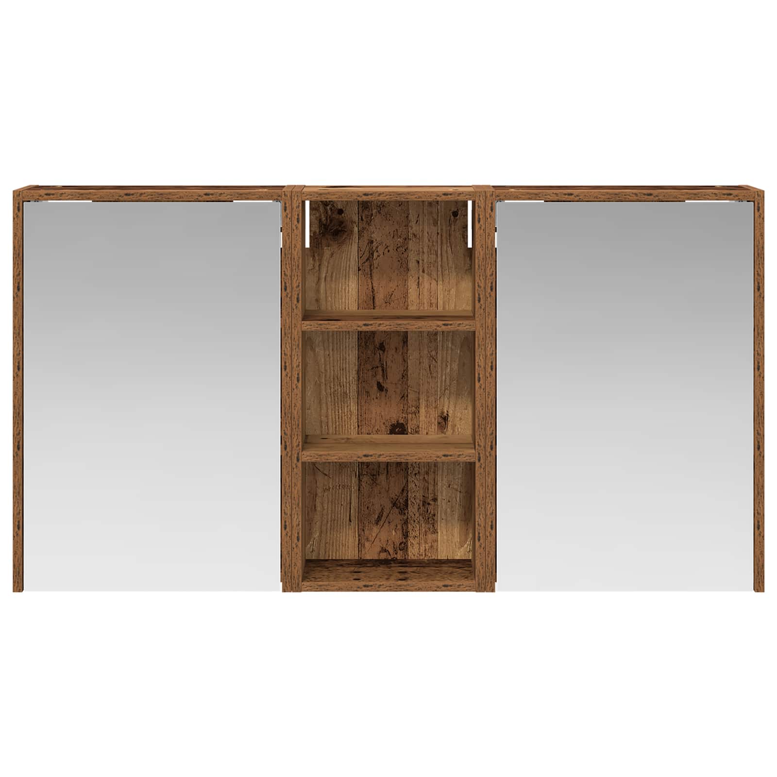 Vonios spintos komplektas 3 vnt. 116 x 16 x 62,5 cm