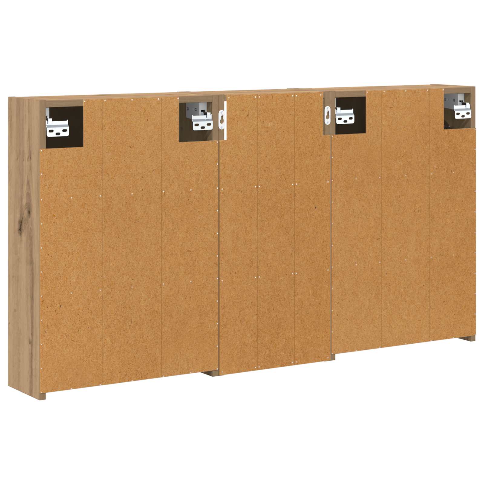 Vonios spintos komplektas 3 vnt. 116 x 16 x 62,5 cm