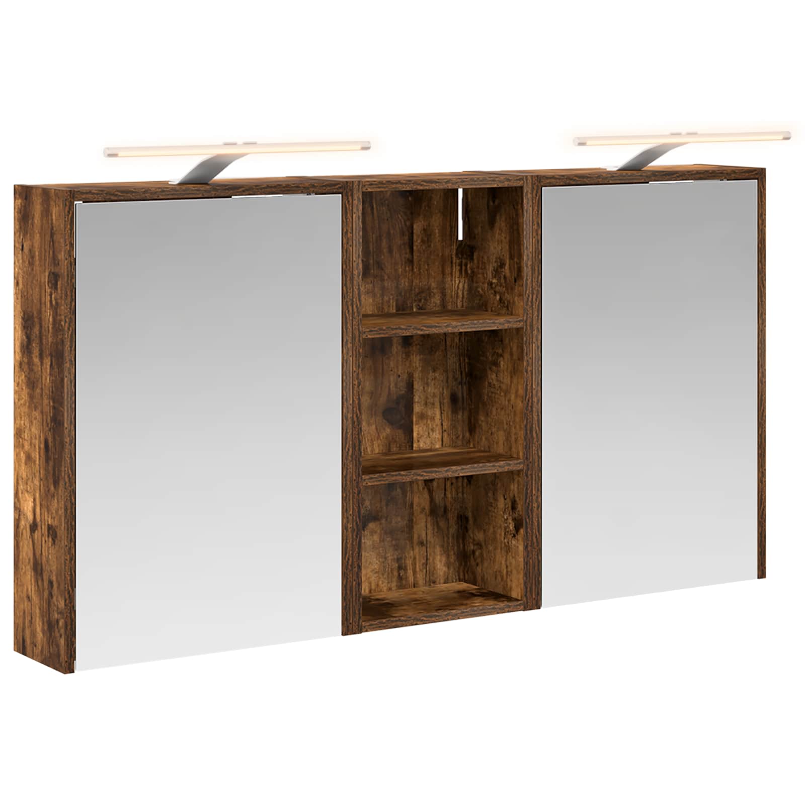 Vonios spintos komplektas 3 pcs 116 x 16 x 62,5 cm