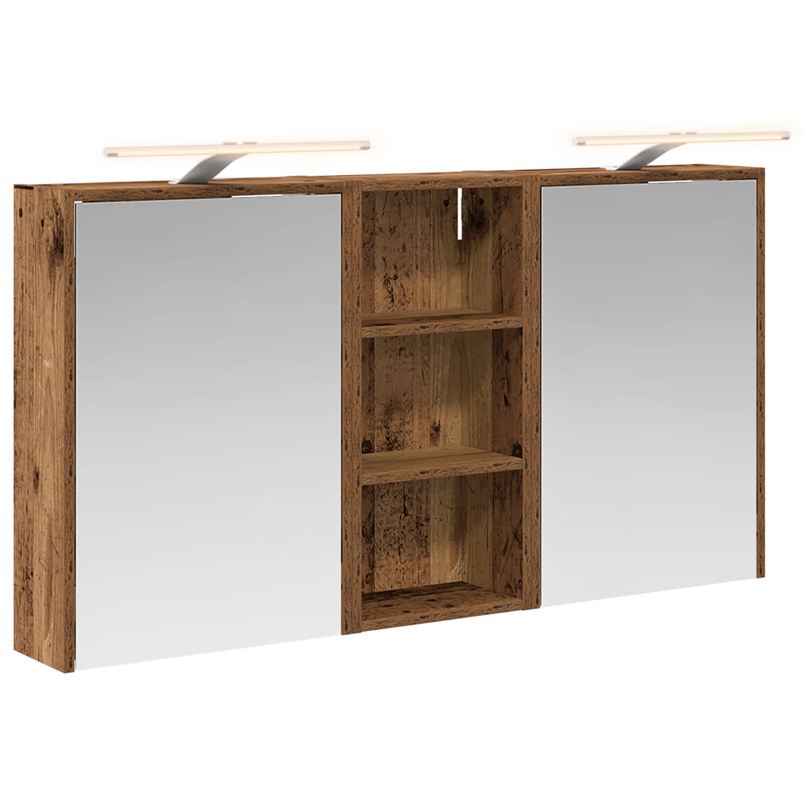 Vonios spintos komplektas 3 vnt. 116 x 16 x 62,5 cm