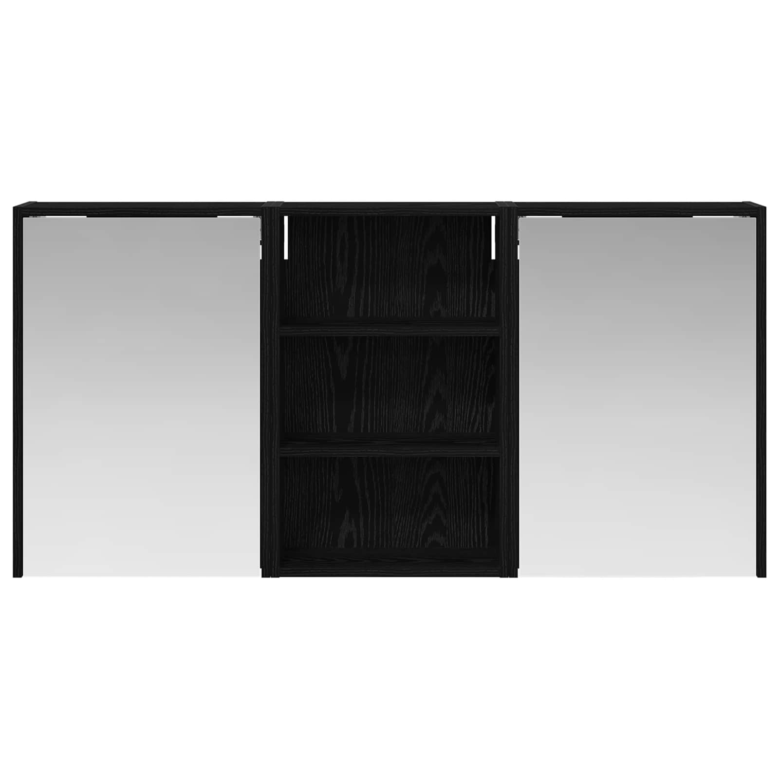 Vonios spintos komplektas 3 vnt. 126 x 16 x 62.5 cm