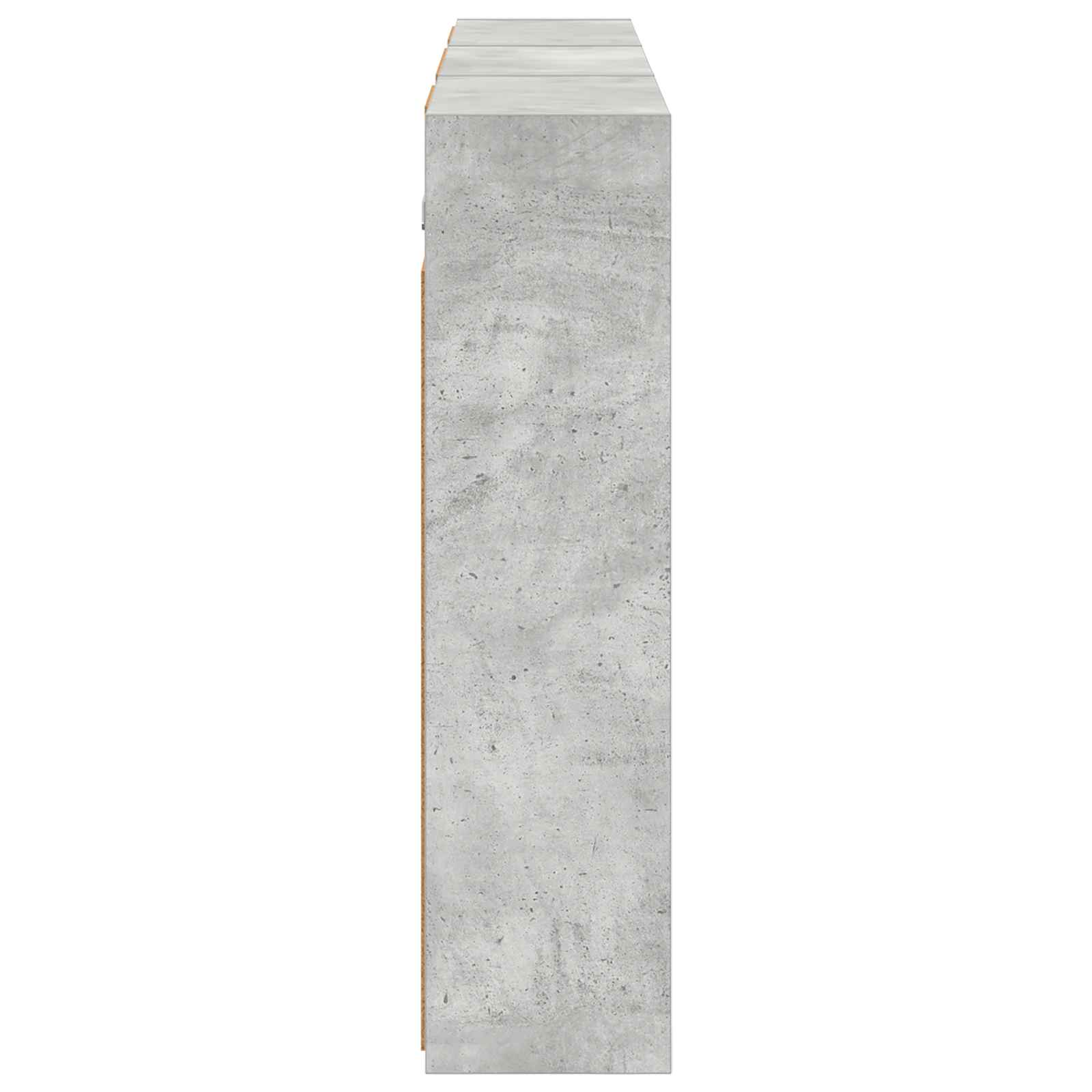 Vonios spintos komplektas su lentyna 3 pcs 126 x 16 x 62.5 cm
