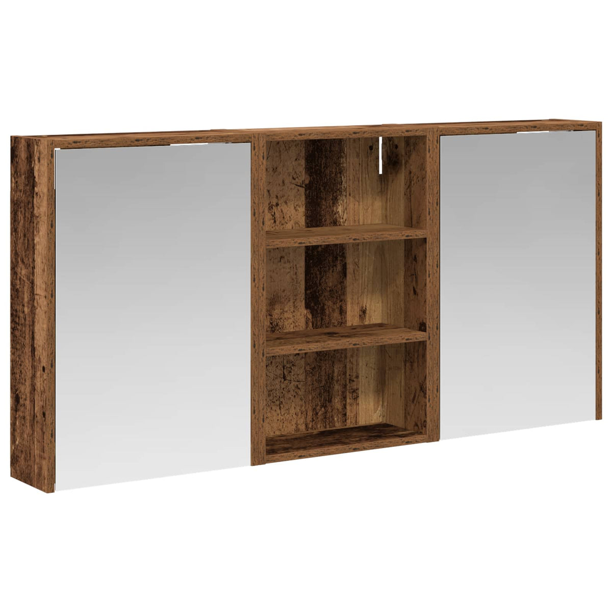 Vonios spintos komplektas 3 vnt. 126 x 16 x 62.5 cm