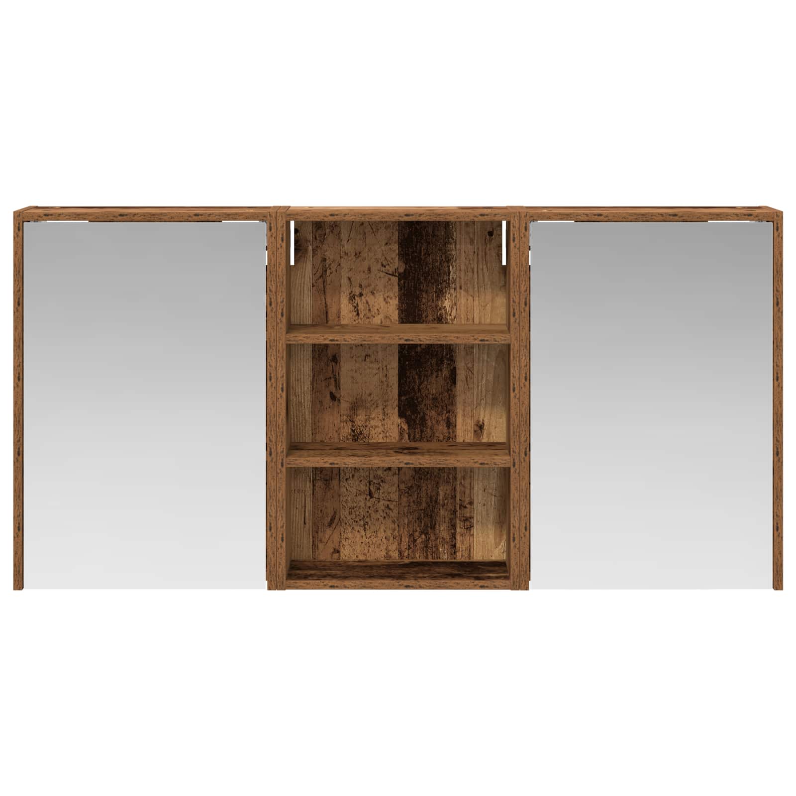 Vonios spintos komplektas 3 vnt. 126 x 16 x 62.5 cm