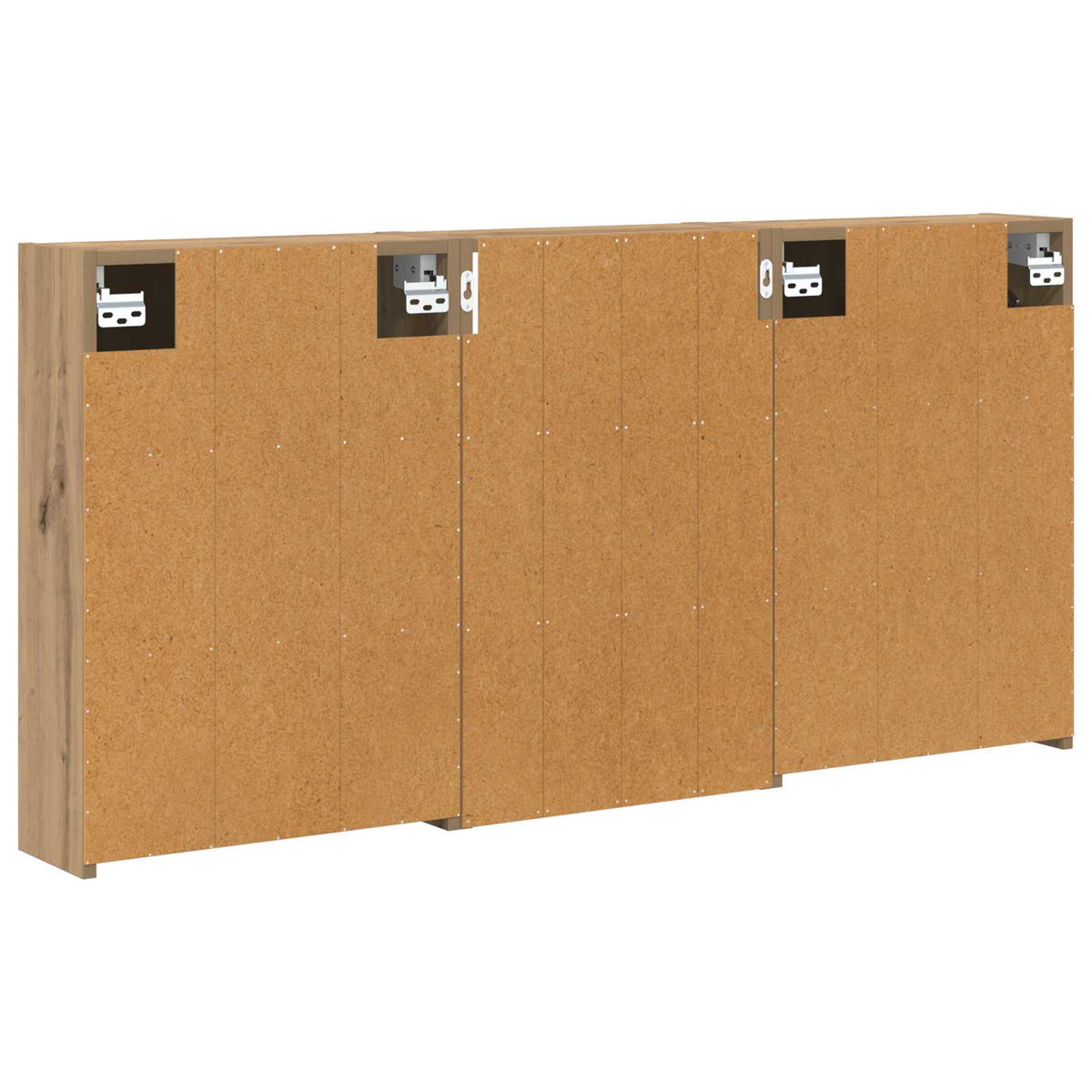 Vonios spintos komplektas 3 vnt. 126 x 16 x 62.5 cm