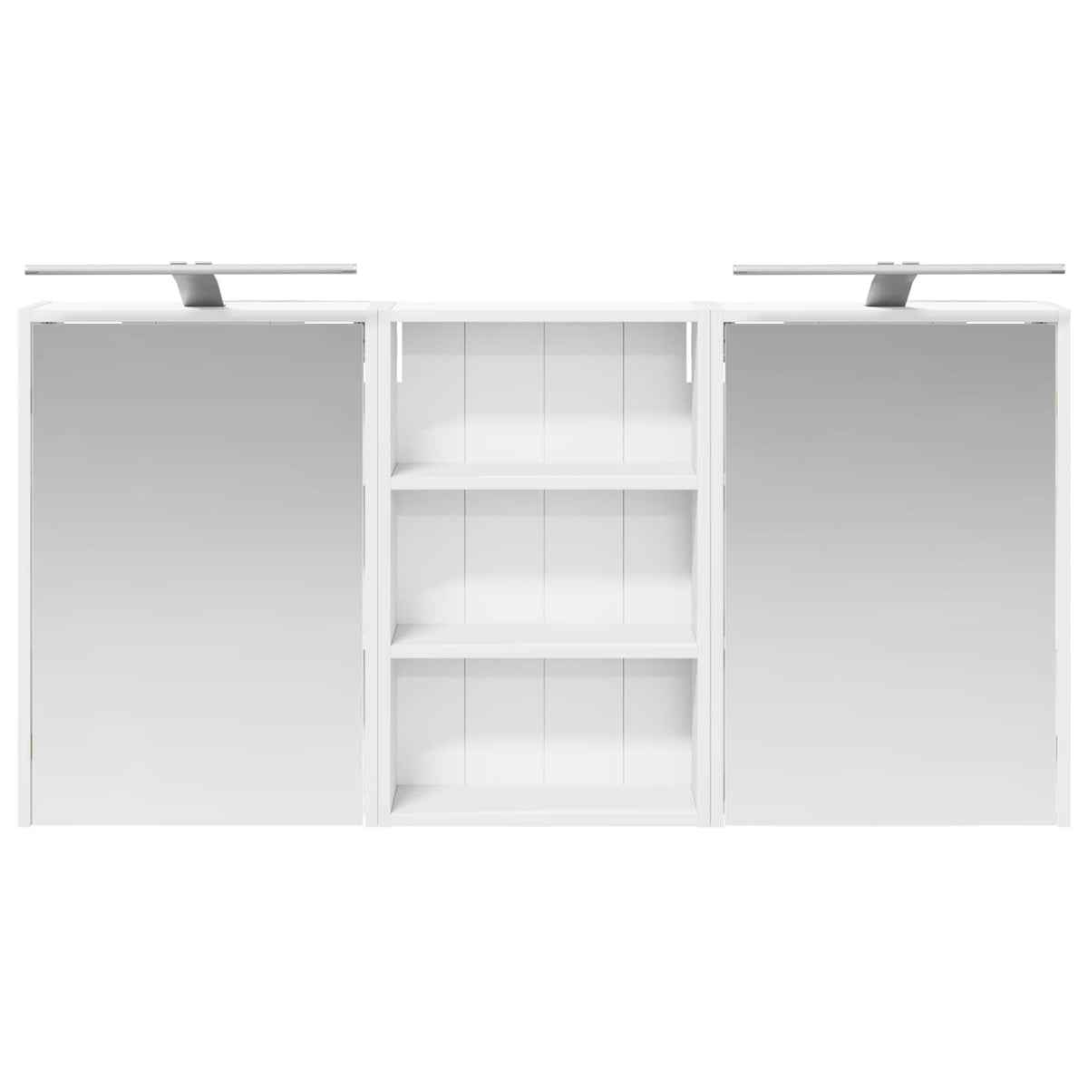 Vonios spintos komplektas 3 vnt. 126 x 16 x 62.5 cm