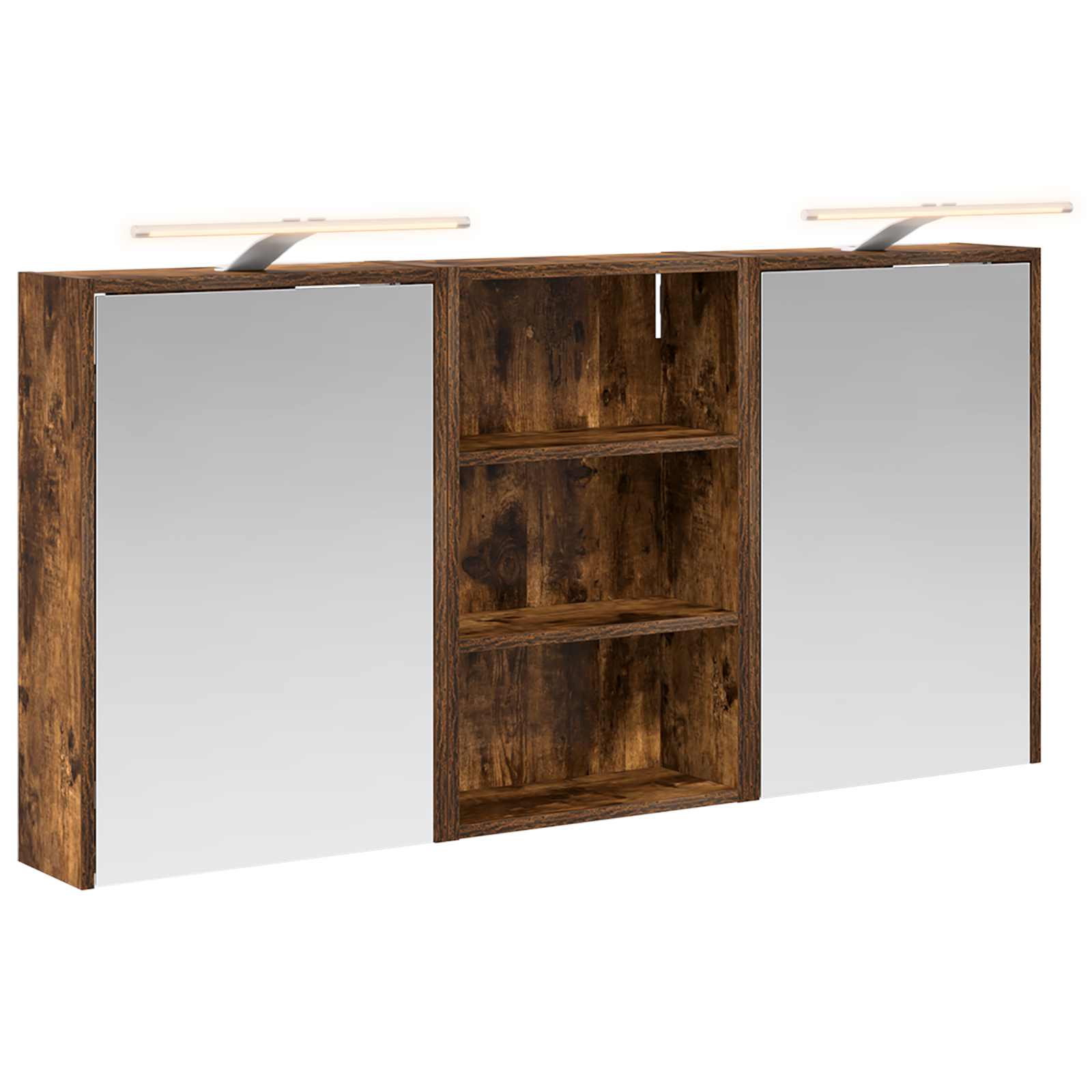 Vonios spintos komplektas 3 vnt. 126 x 16 x 62.5 cm