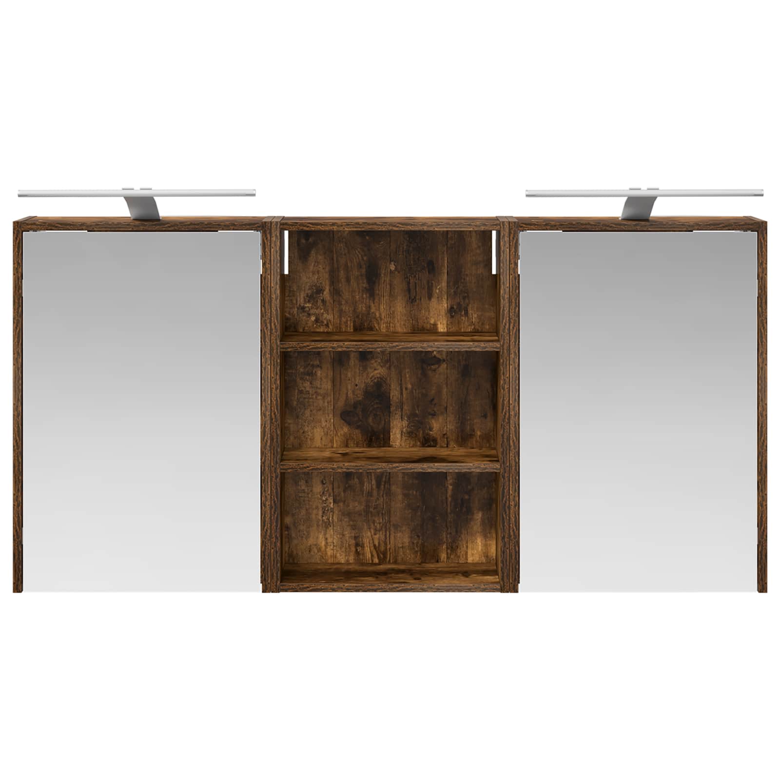 Vonios spintos komplektas 3 vnt. 126 x 16 x 62.5 cm