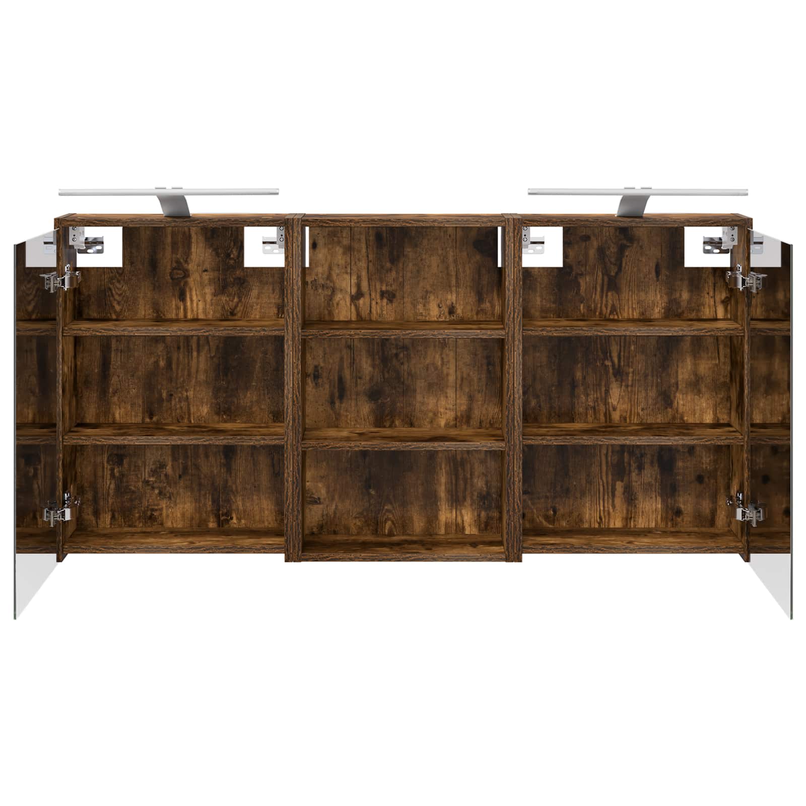 Vonios spintos komplektas 3 vnt. 126 x 16 x 62.5 cm
