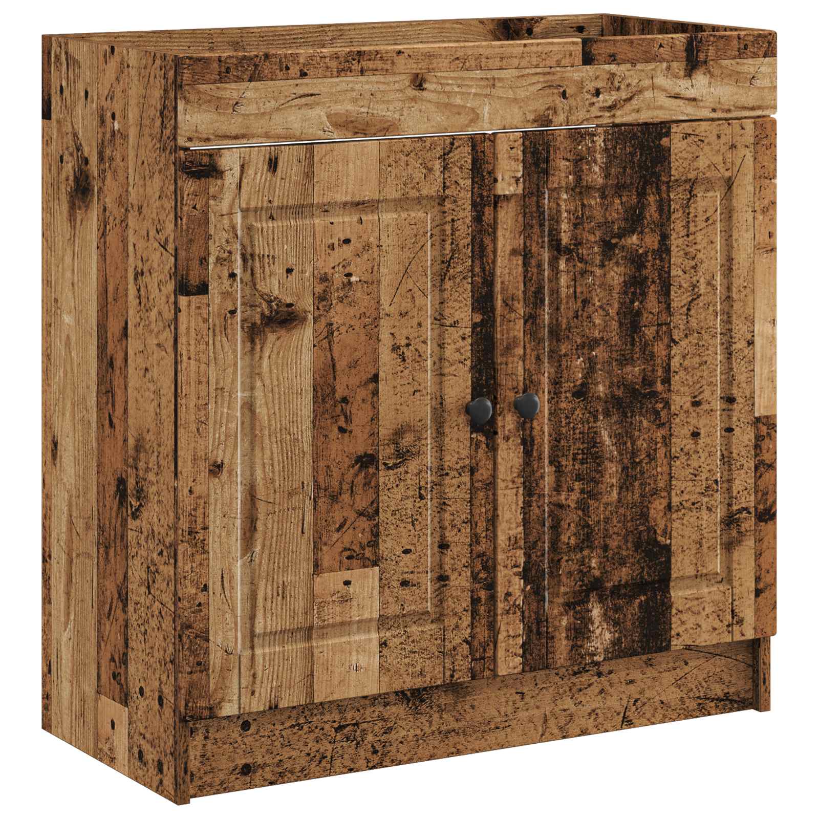 Vonios baldų rinkinys Sendintos medienos 78,5 x 37,5 x 81 cm