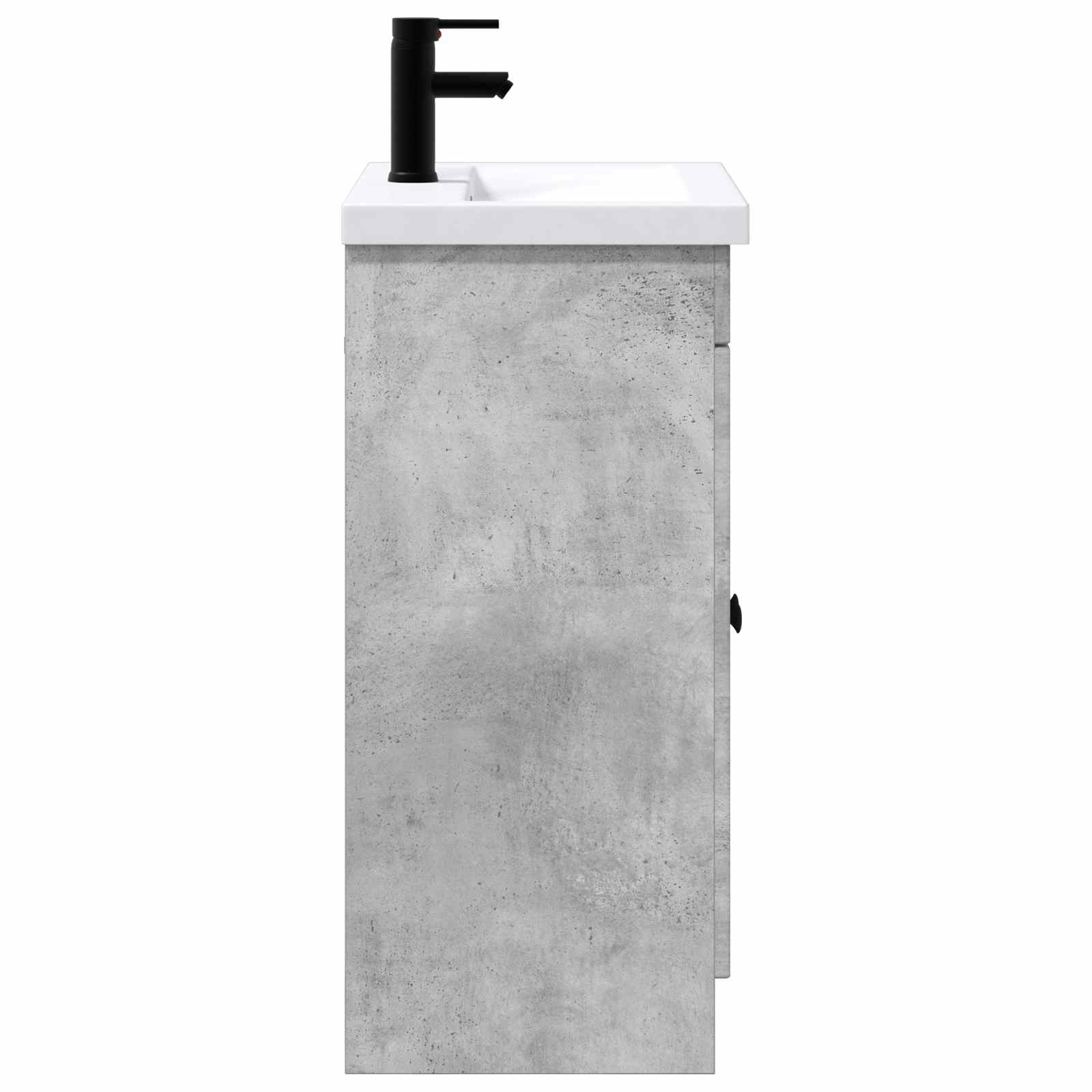 Vonios baldų rinkinys Betono pilka 56 x 37,5 x 81 cm