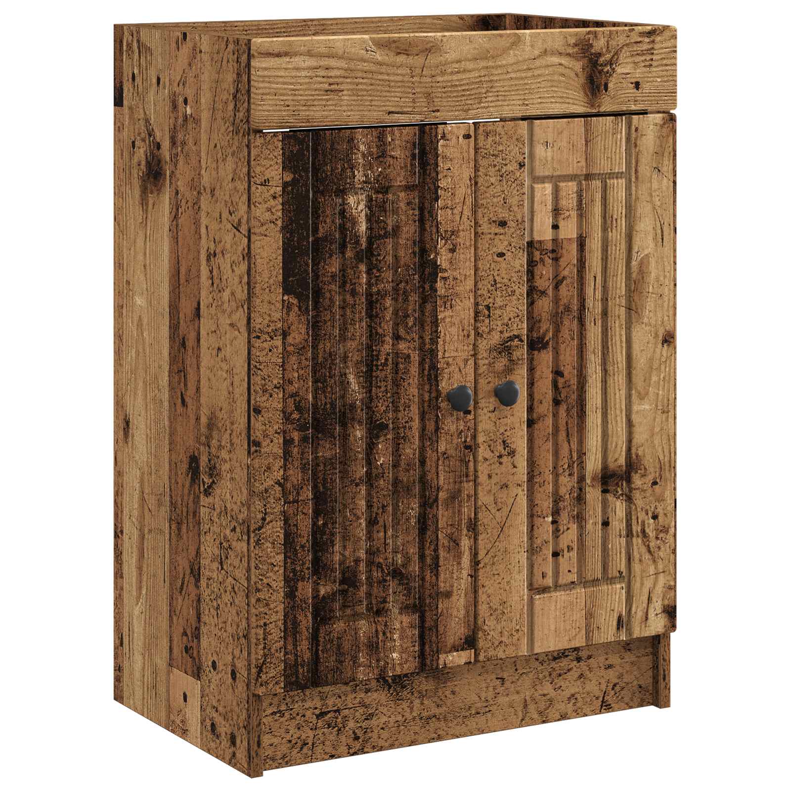 Vonios baldų rinkinys Sendintos medienos 78,5 x 37,5 x 81 cm