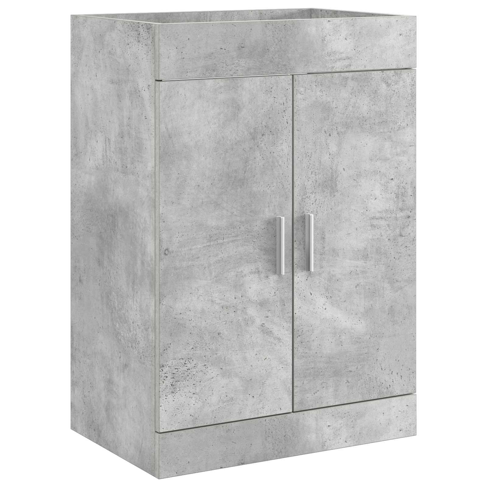 Vonios baldų rinkinys Betono pilka 81 x 40 x 84,5 cm